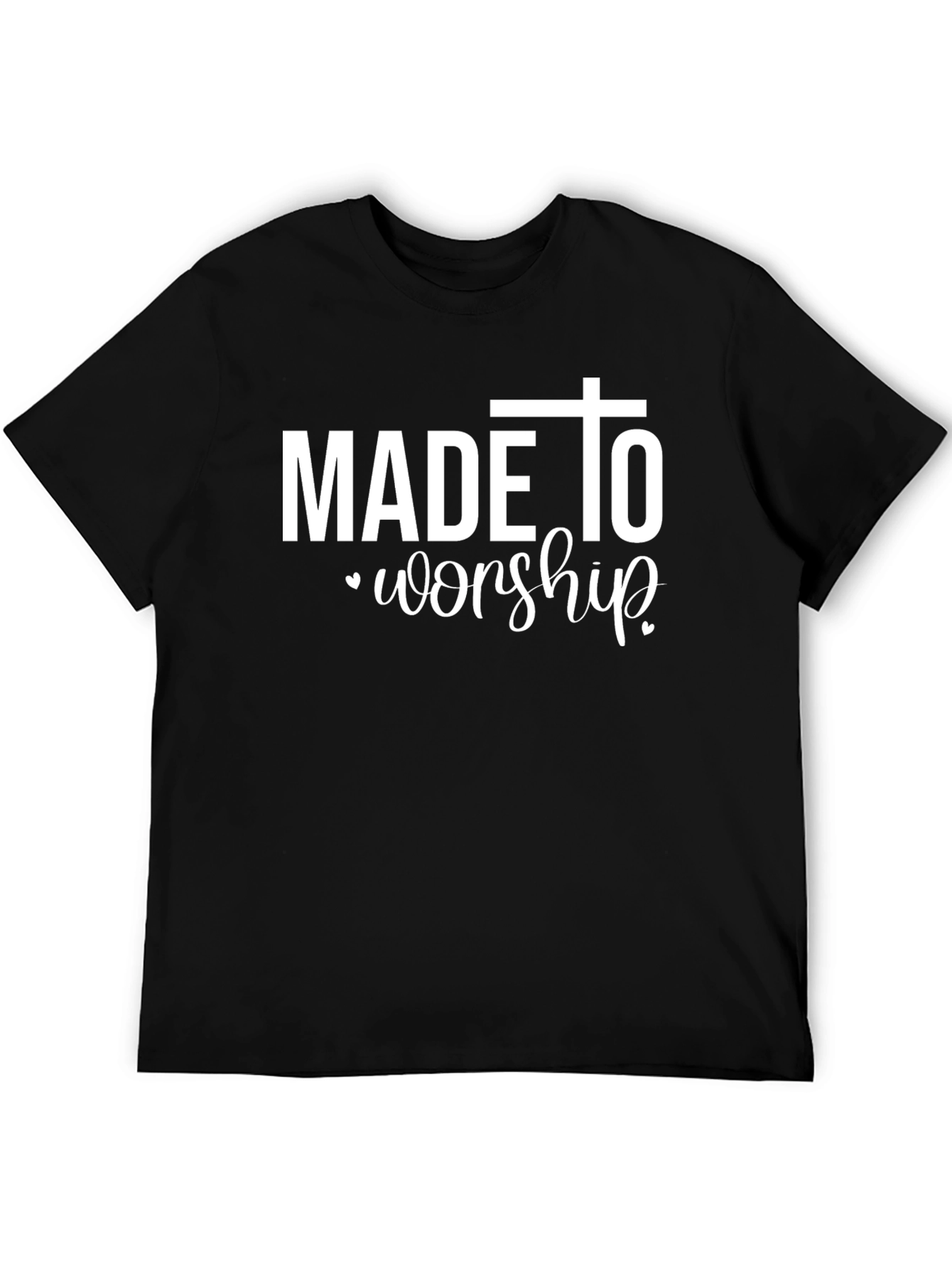 Made to Worship Graphic Tee - Black