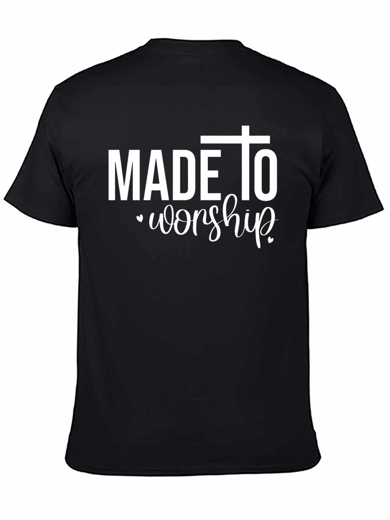 Made to Worship Graphic Tee - Black