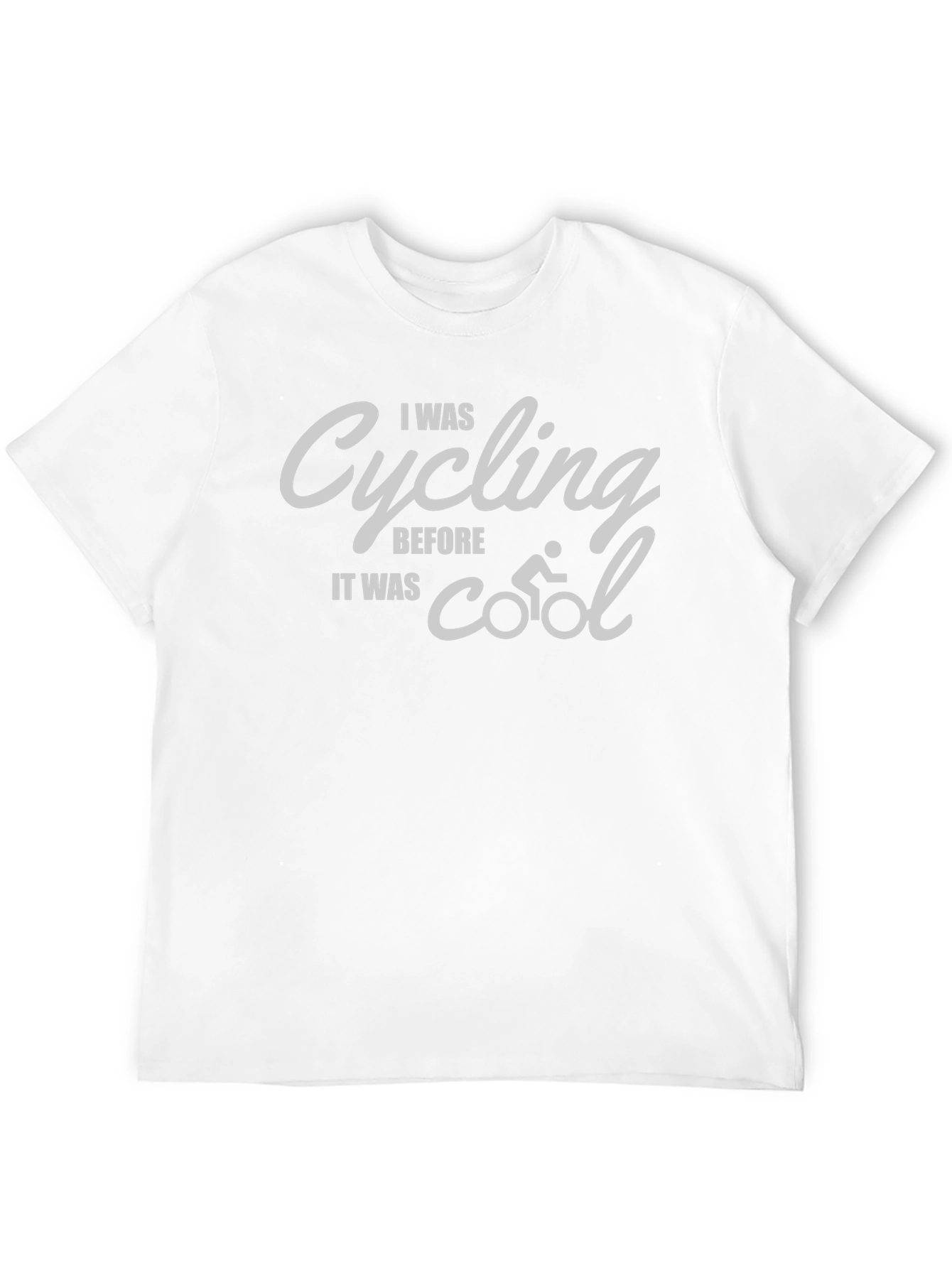 Cycling Before Cool T-Shirt - Funny Biker Tee