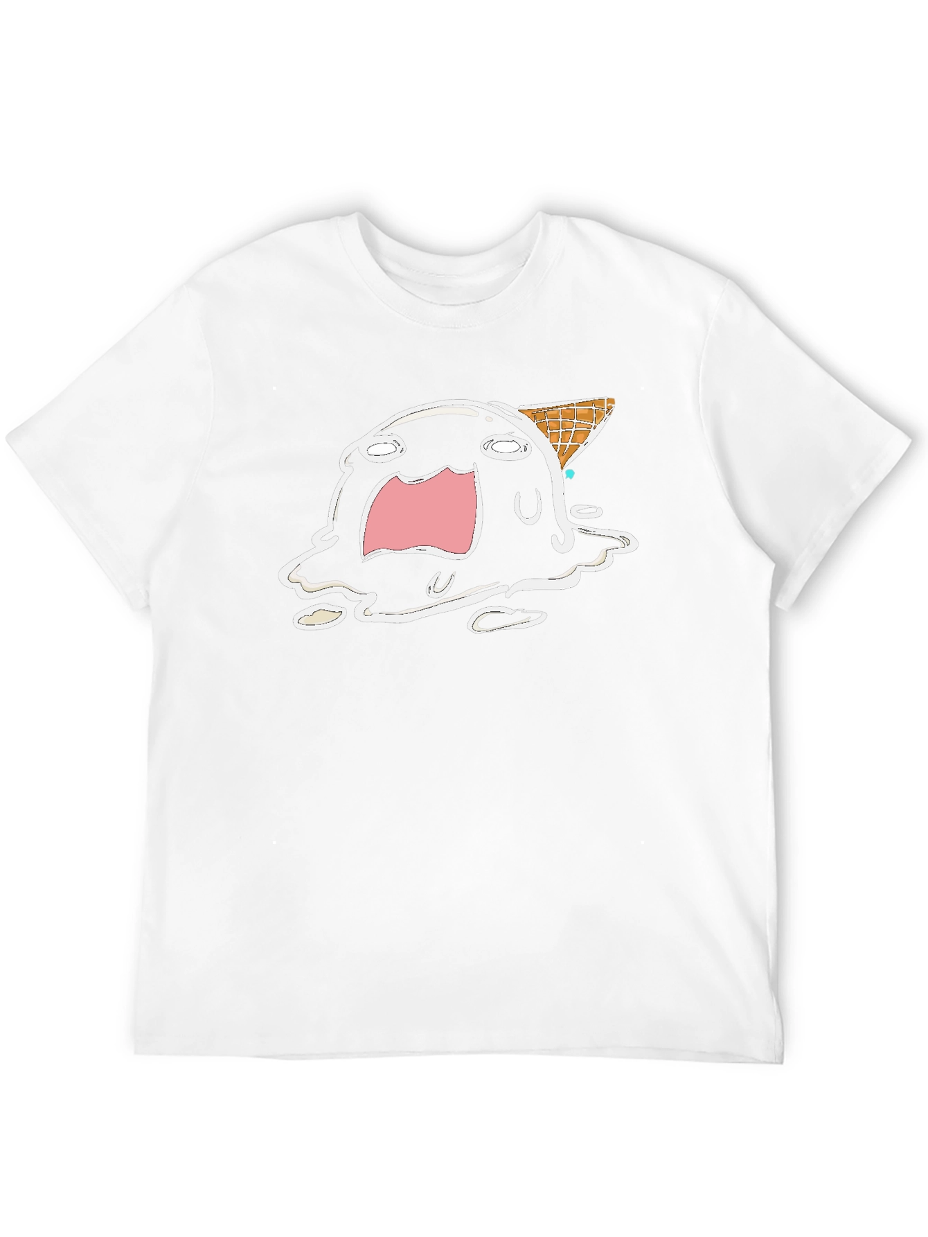 Meltdown Ice Cream Black T-Shirt