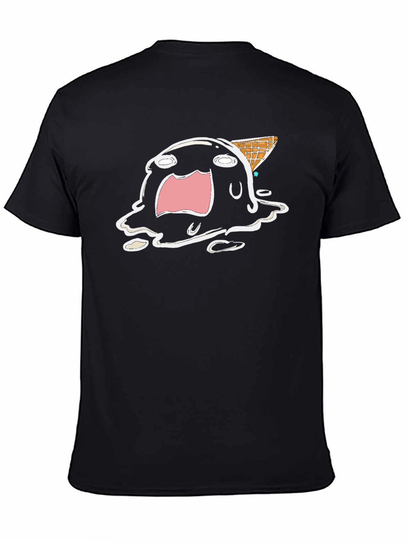 Meltdown Ice Cream Black T-Shirt