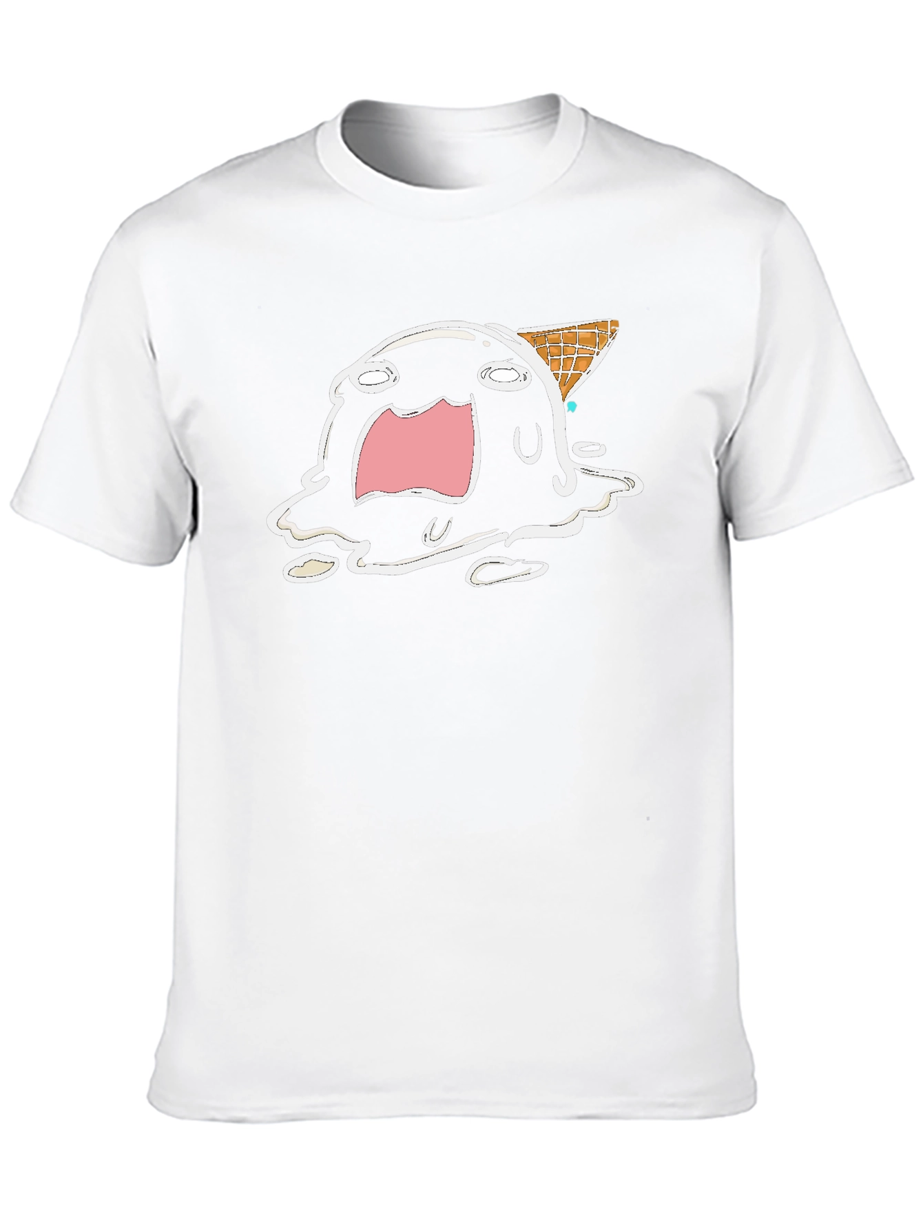 Meltdown Ice Cream Black T-Shirt