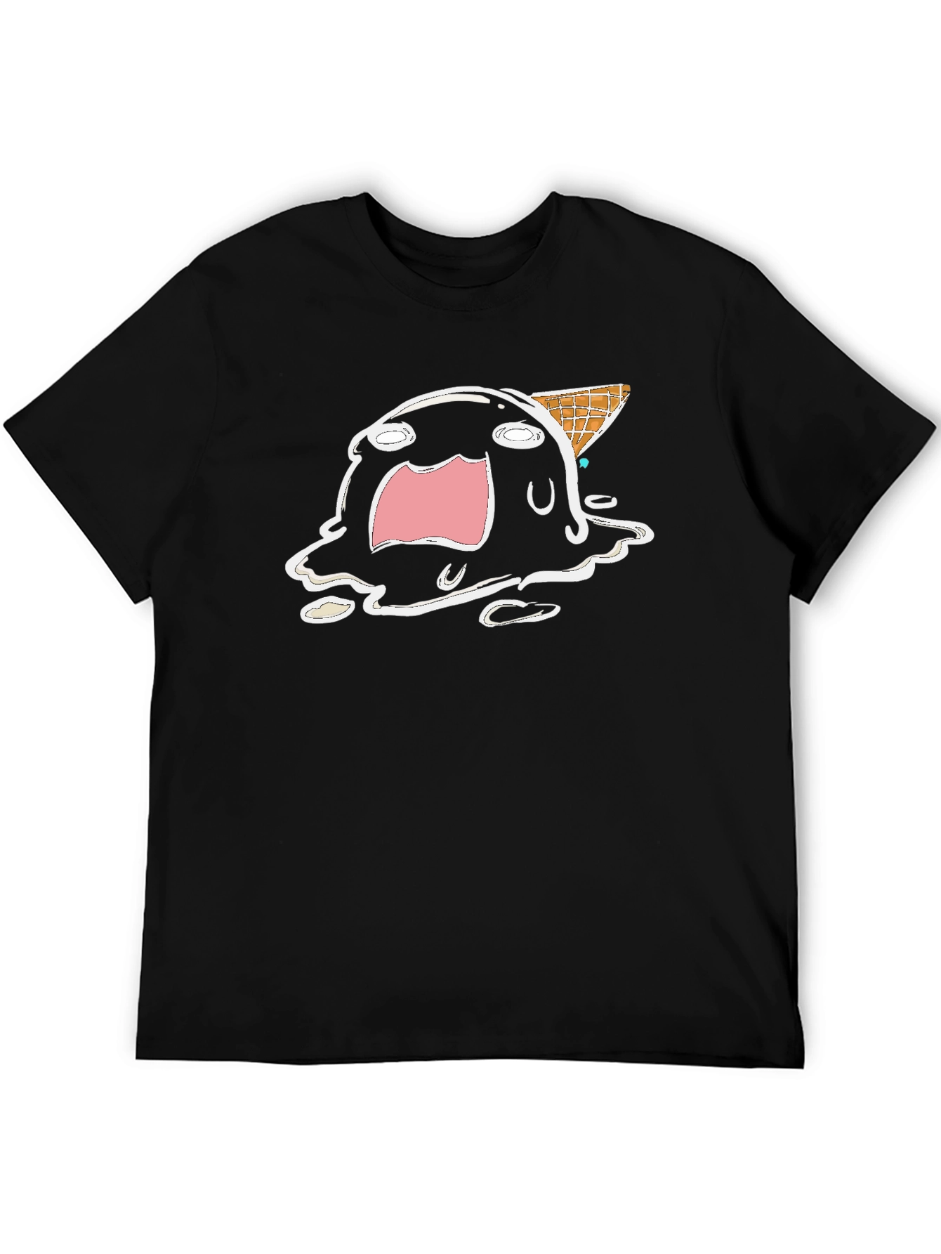 Meltdown Ice Cream Black T-Shirt