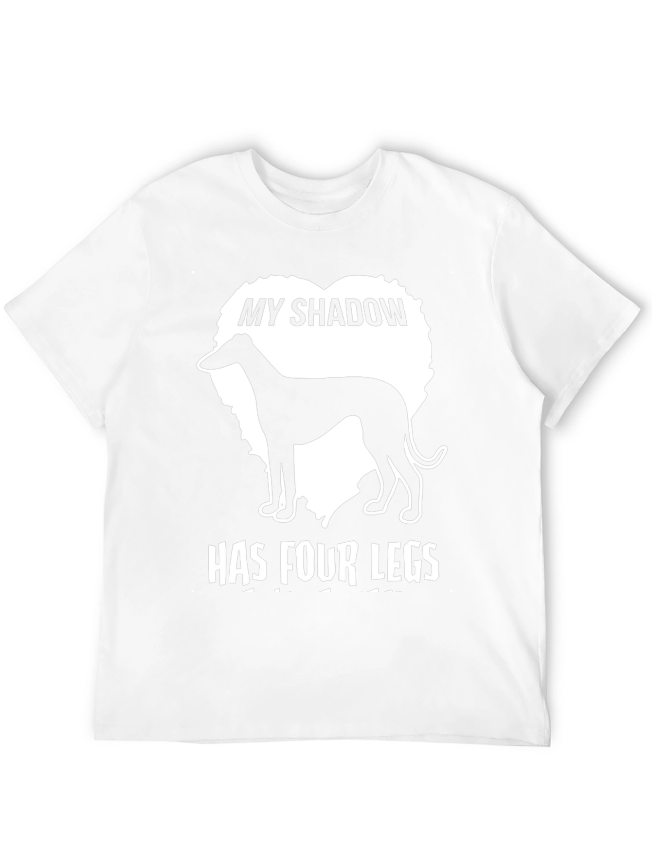 My Shadow Has Four Legs Dog T-Shirt