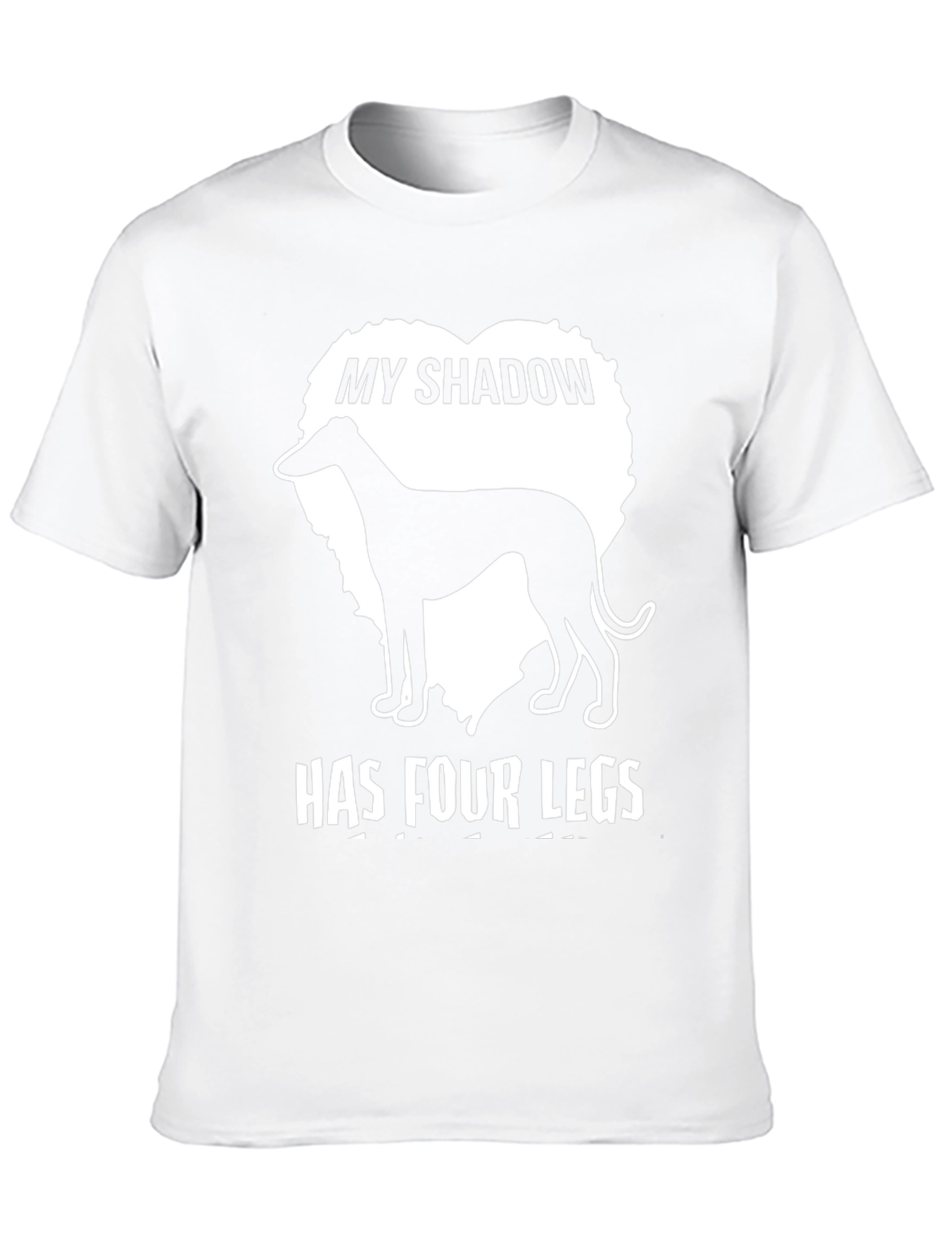 My Shadow Has Four Legs Dog T-Shirt