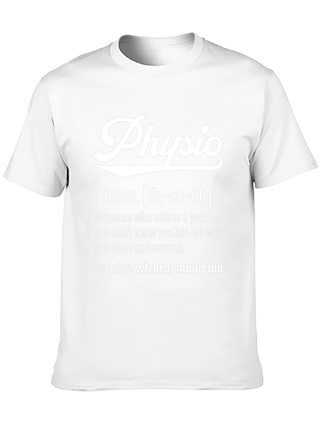 Physio Definition Graphic Tee - Wizard Magician