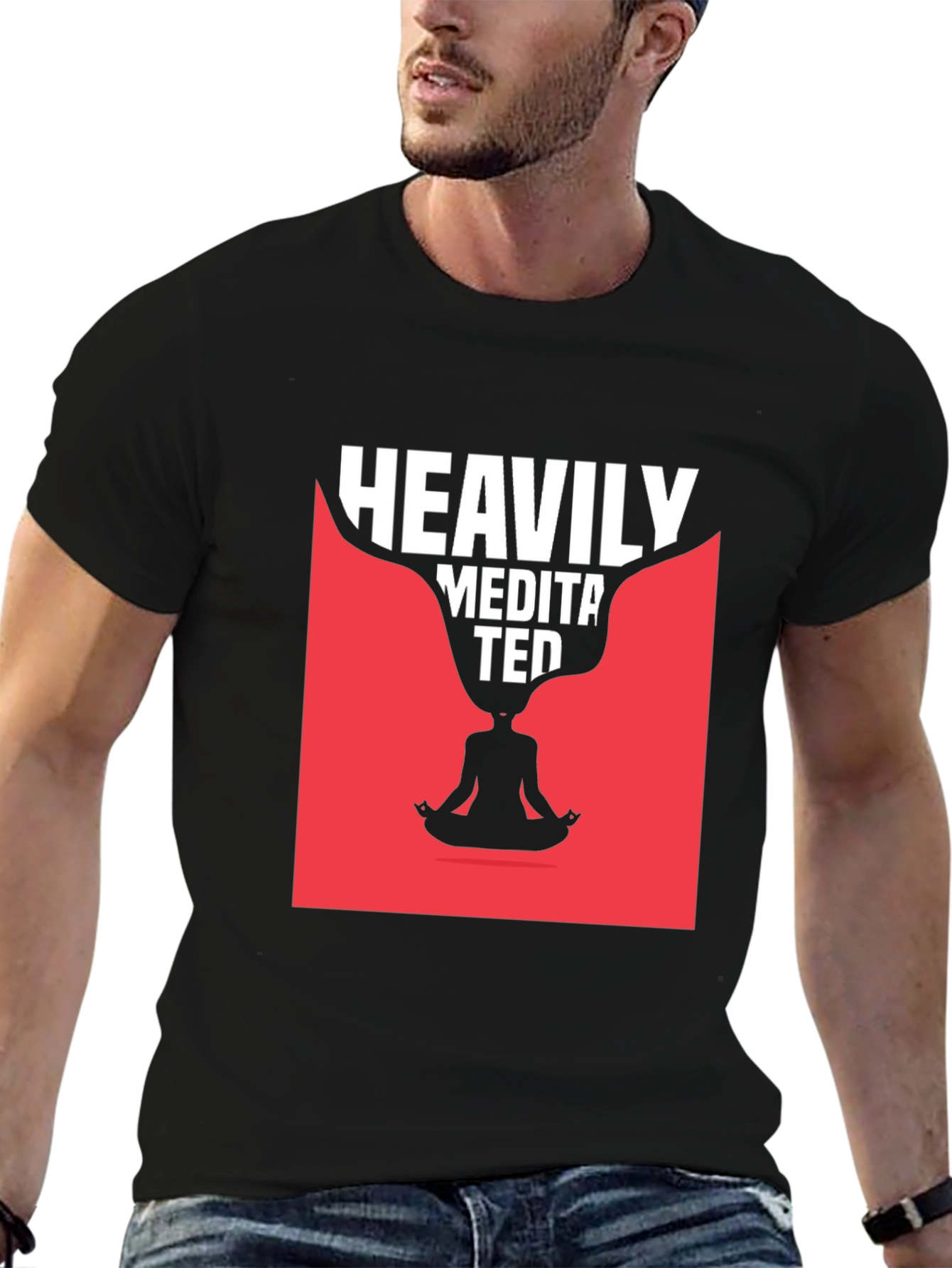 Heavily Meditated Graphic T-Shirt
