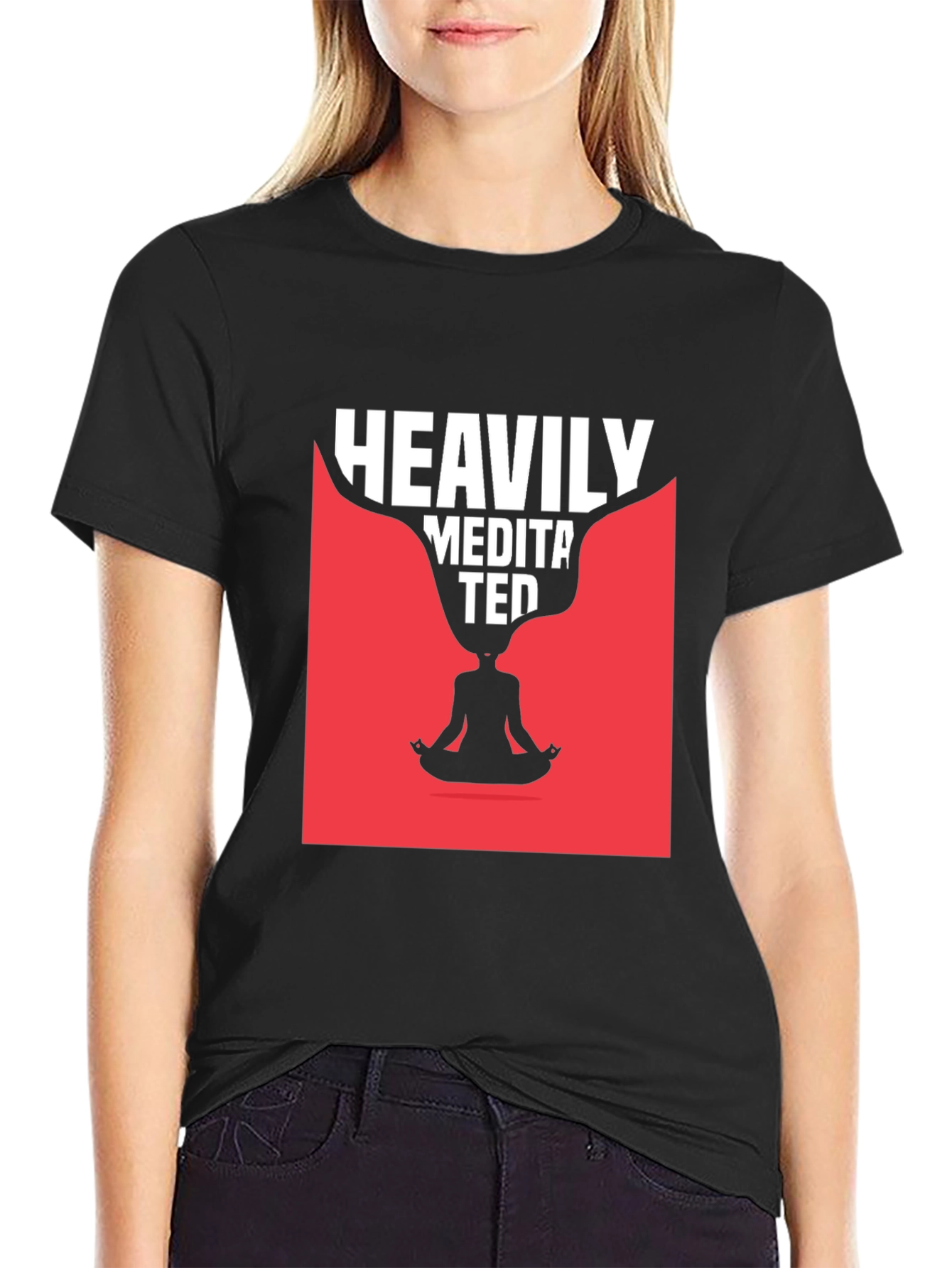 Heavily Meditated Graphic T-Shirt