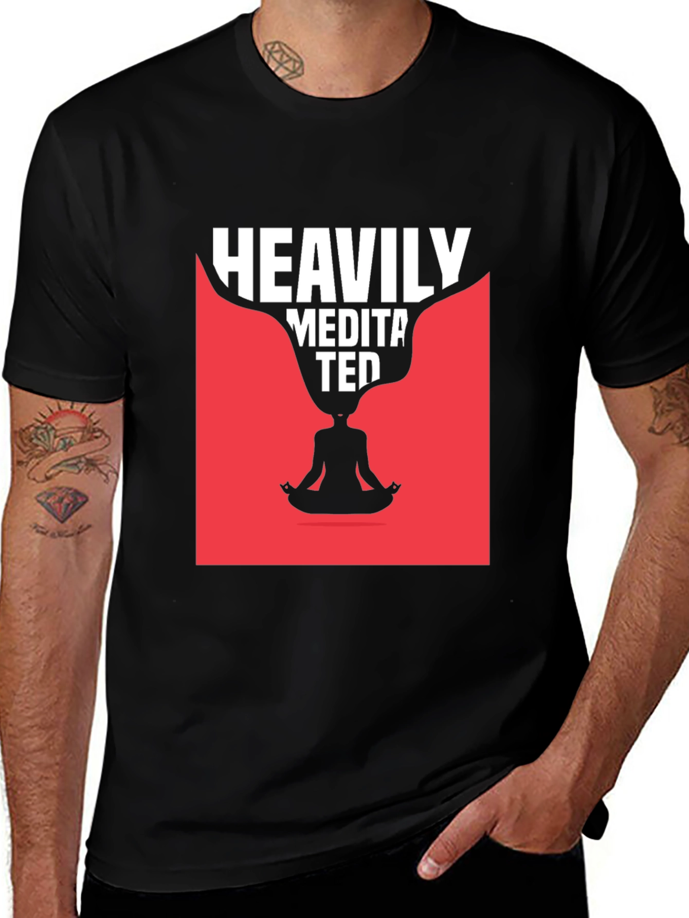 Heavily Meditated Graphic T-Shirt