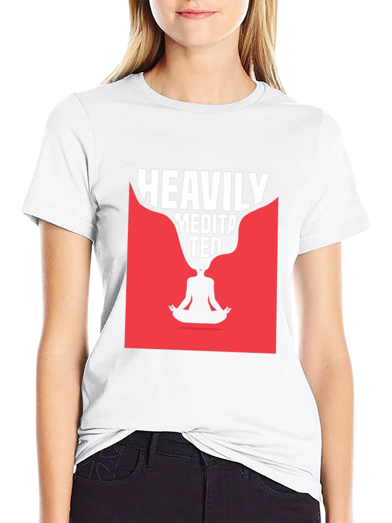 Heavily Meditated Graphic T-Shirt