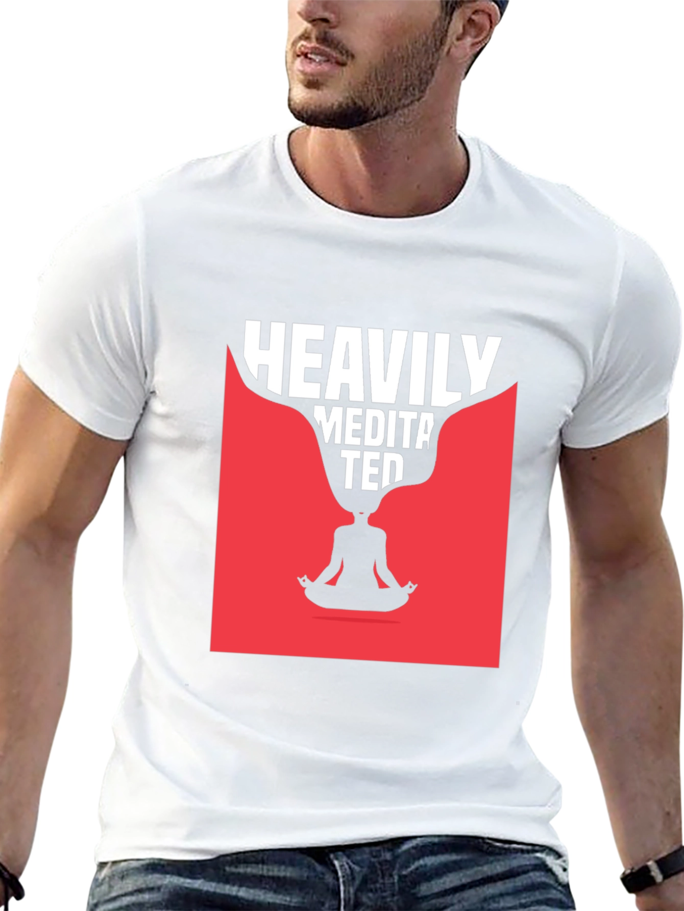 Heavily Meditated Graphic T-Shirt