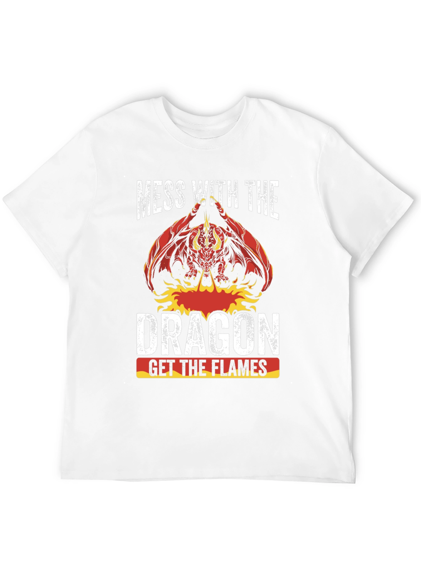 Dragon Flames Graphic T-Shirt