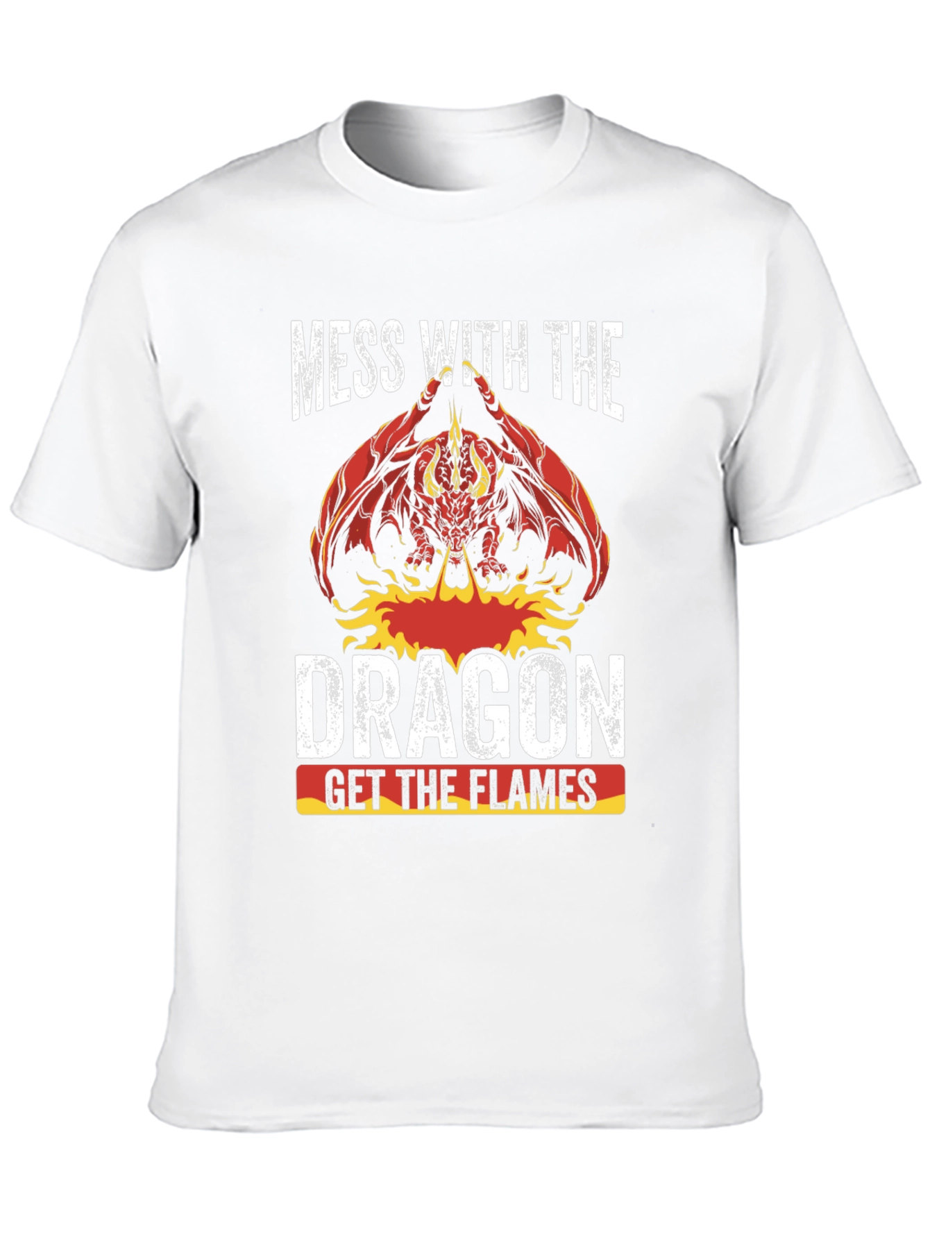 Dragon Flames Graphic T-Shirt