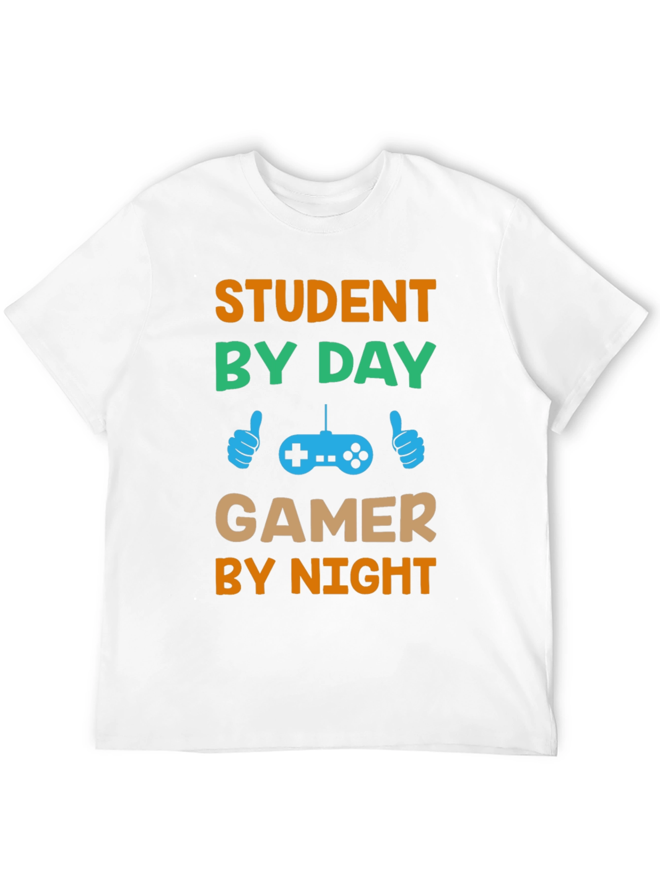 Student by Day Gamer by Night T-Shirt