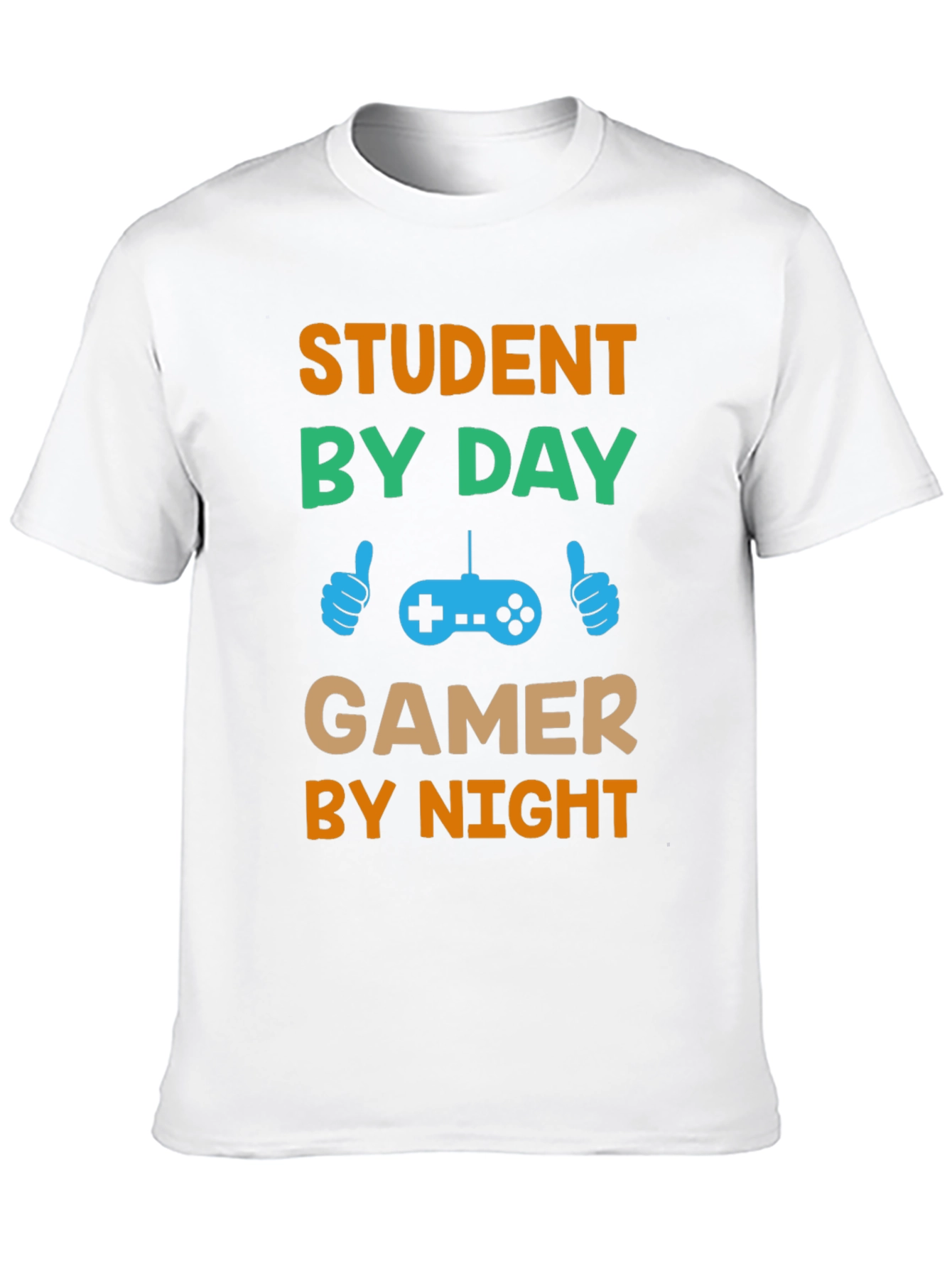 Student by Day Gamer by Night T-Shirt