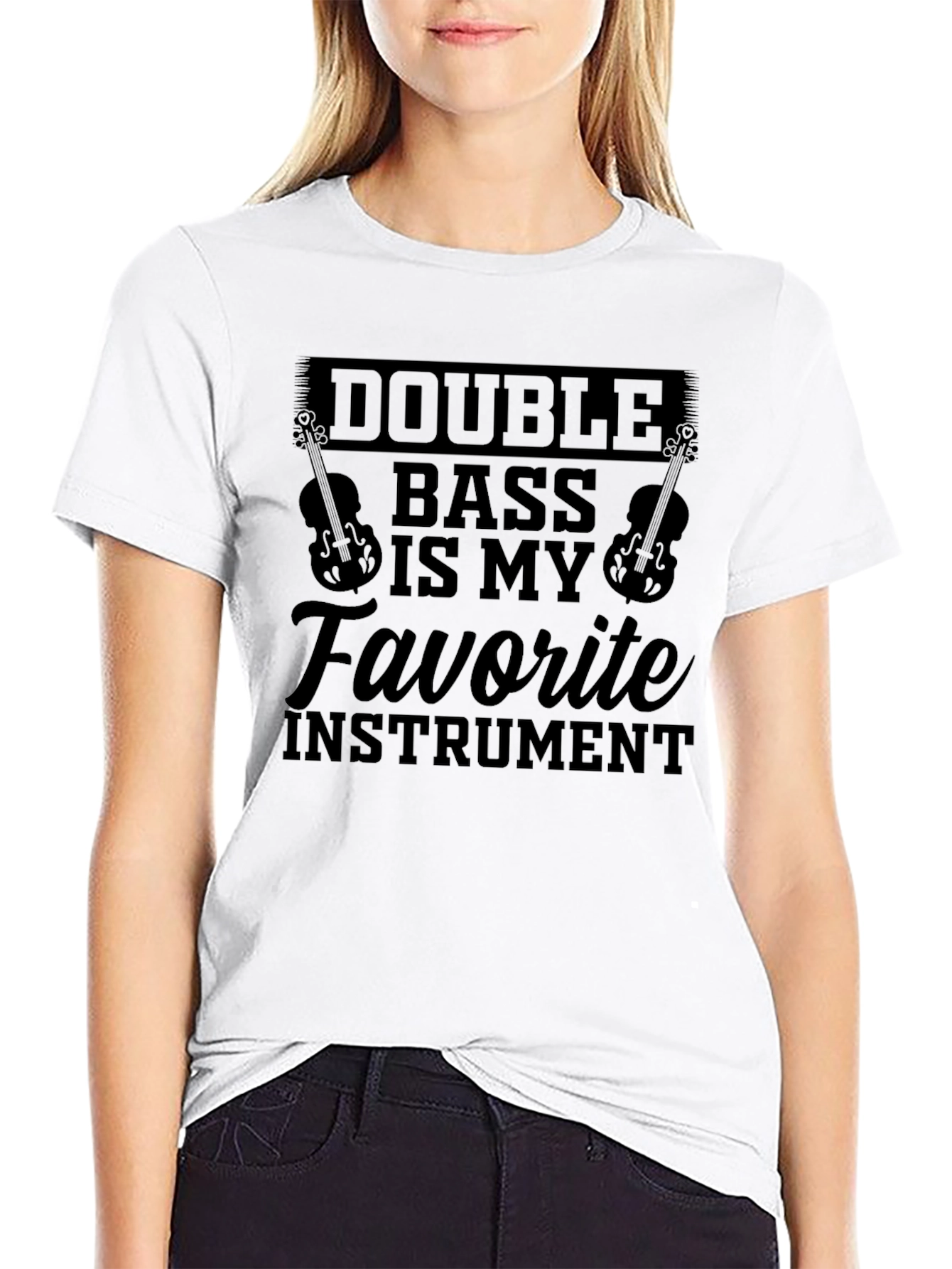 Double Bass My Favorite Instrument T-Shirt