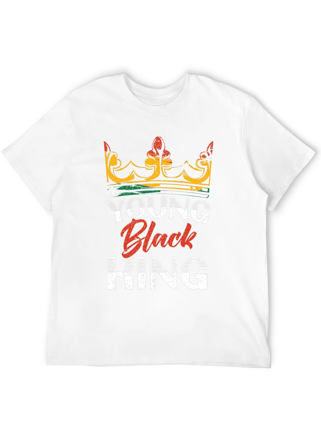 Young Black King Graphic Tee