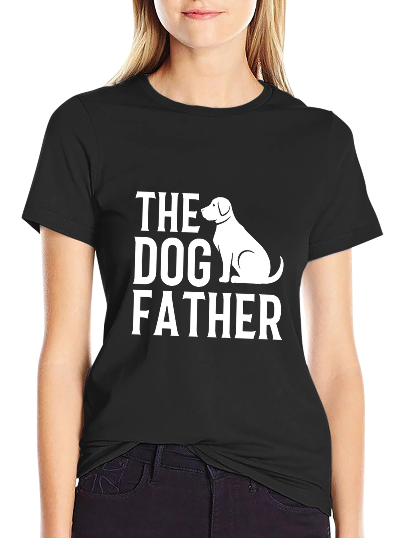 The Dog Father T-Shirt - Mens Black Graphic Tee