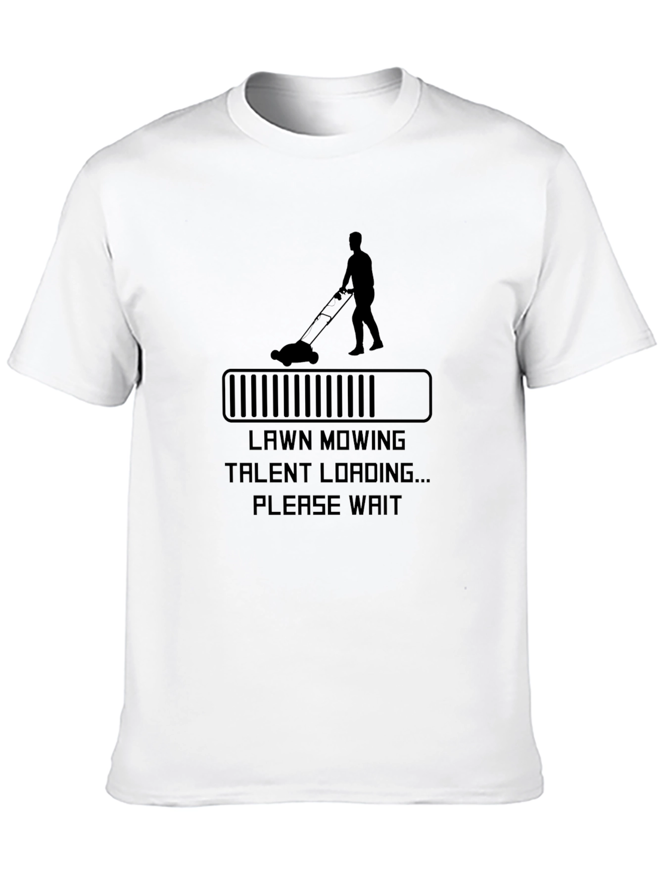 Lawn Mowing Talent Loading Graphic Tee