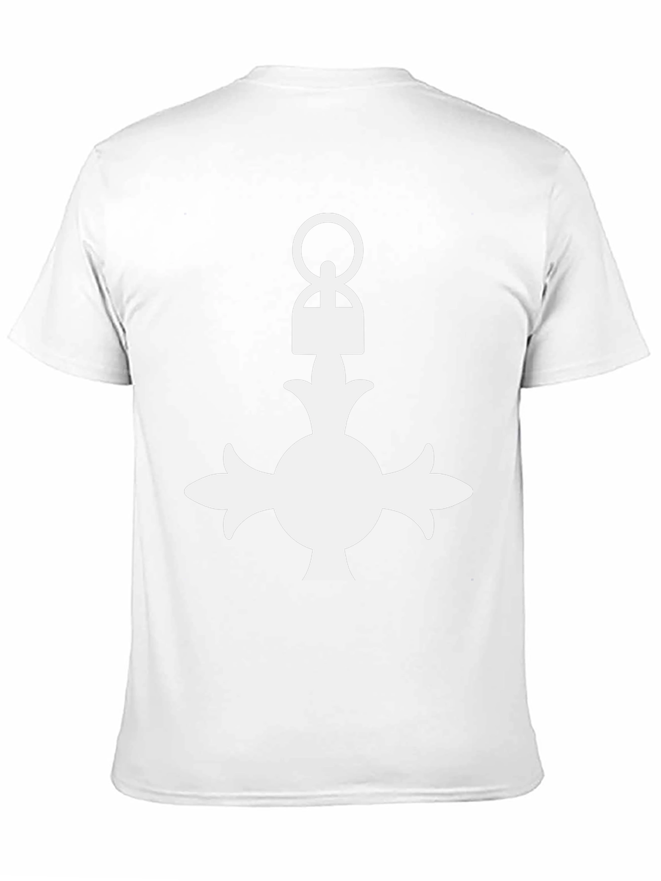 Black T-Shirt with White Alchemical Symbol