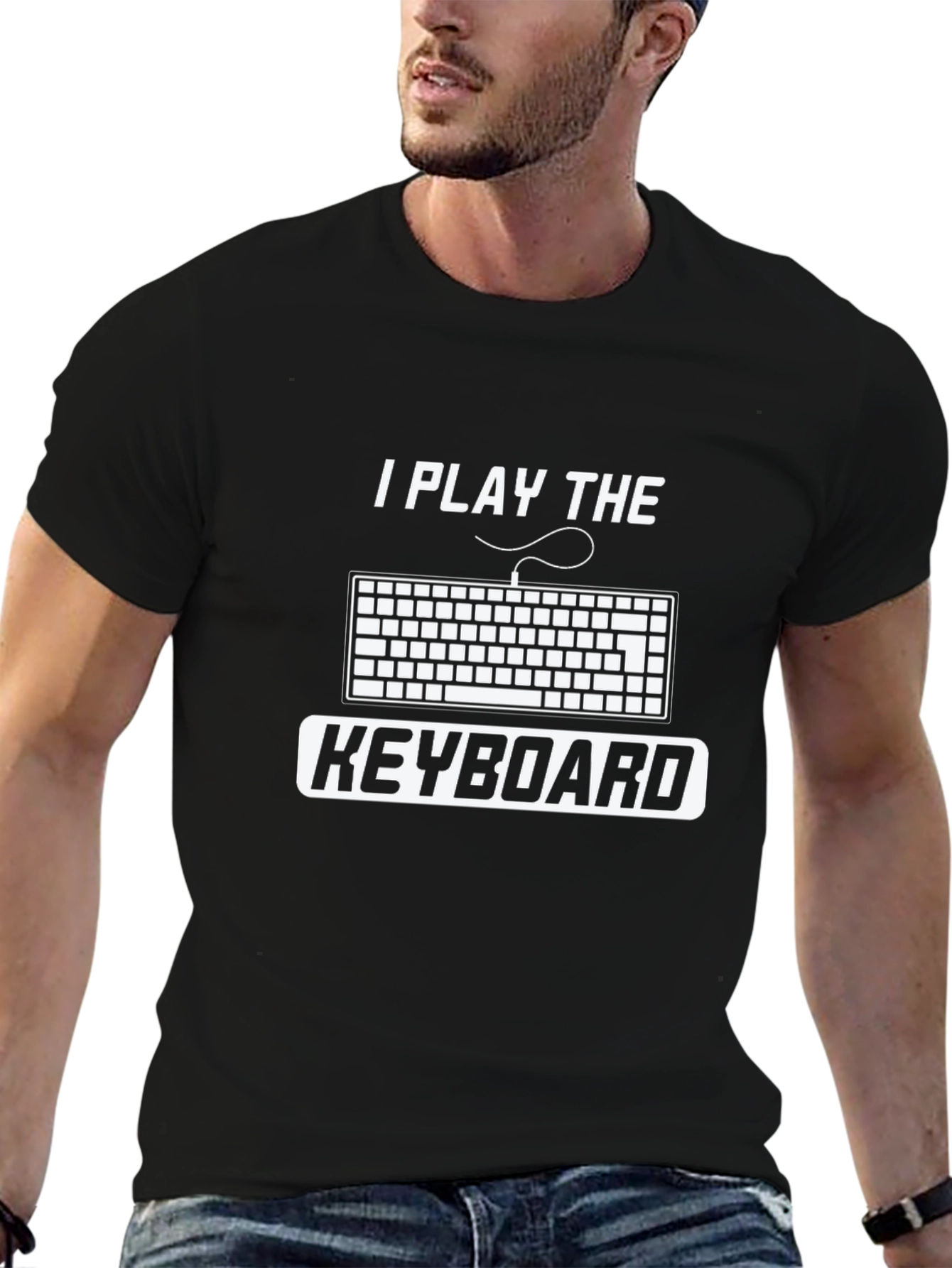 I Play the Keyboard T-Shirt - Musician Graphic Tee
