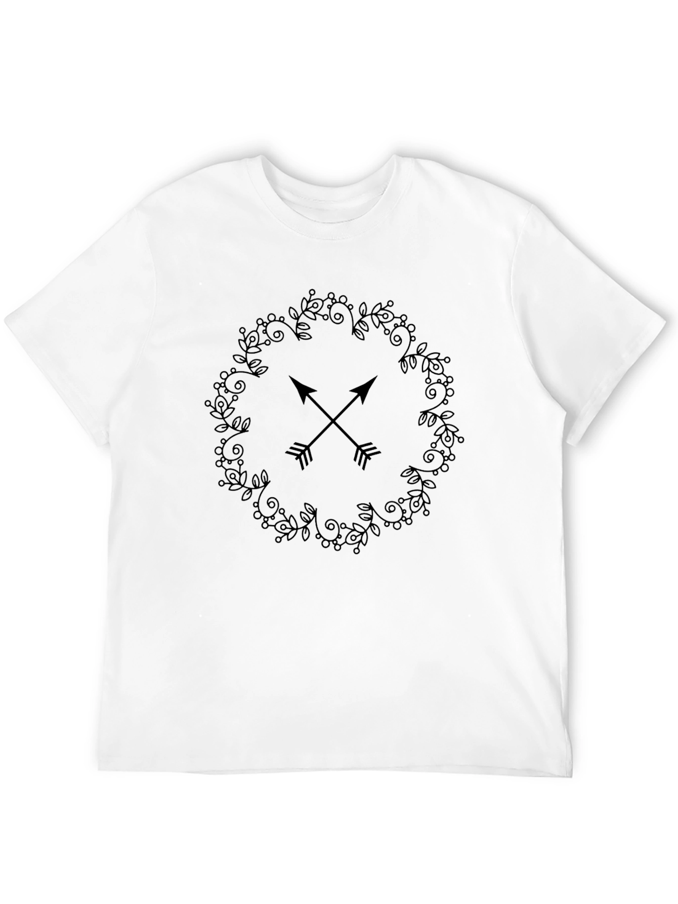 Floral Arrows Graphic T-Shirt
