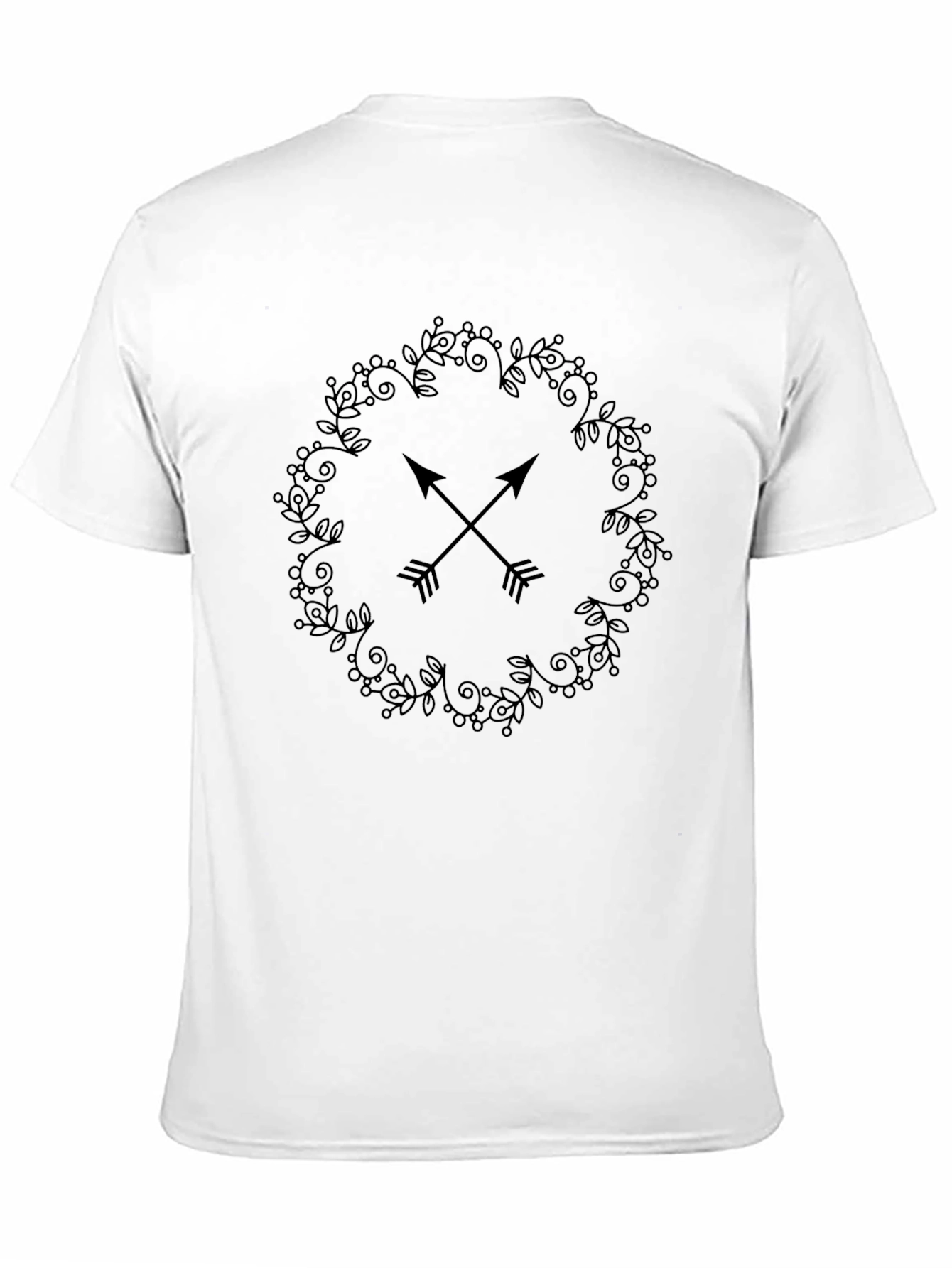 Floral Arrows Graphic T-Shirt