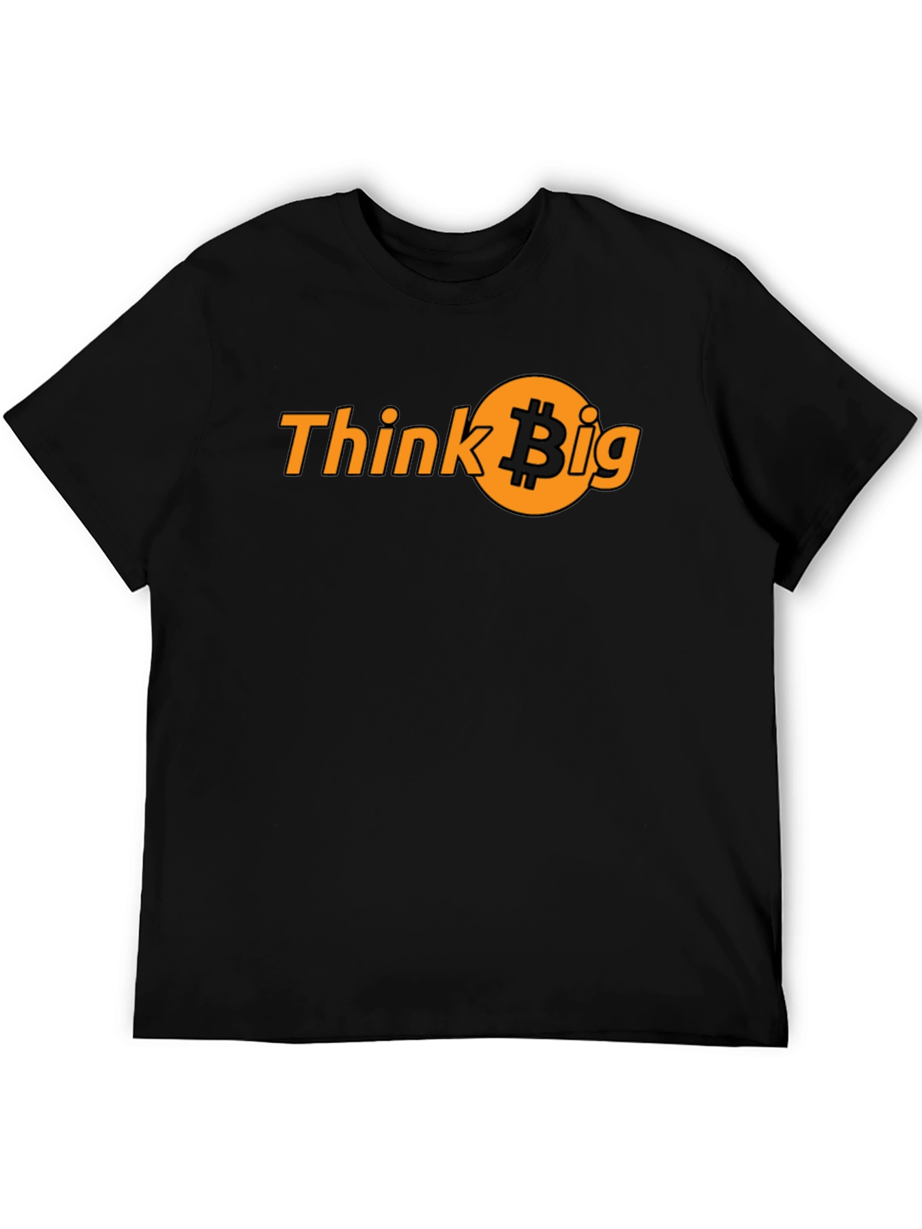 Think Big Bitcoin T-Shirt - Crypto Investor Tee