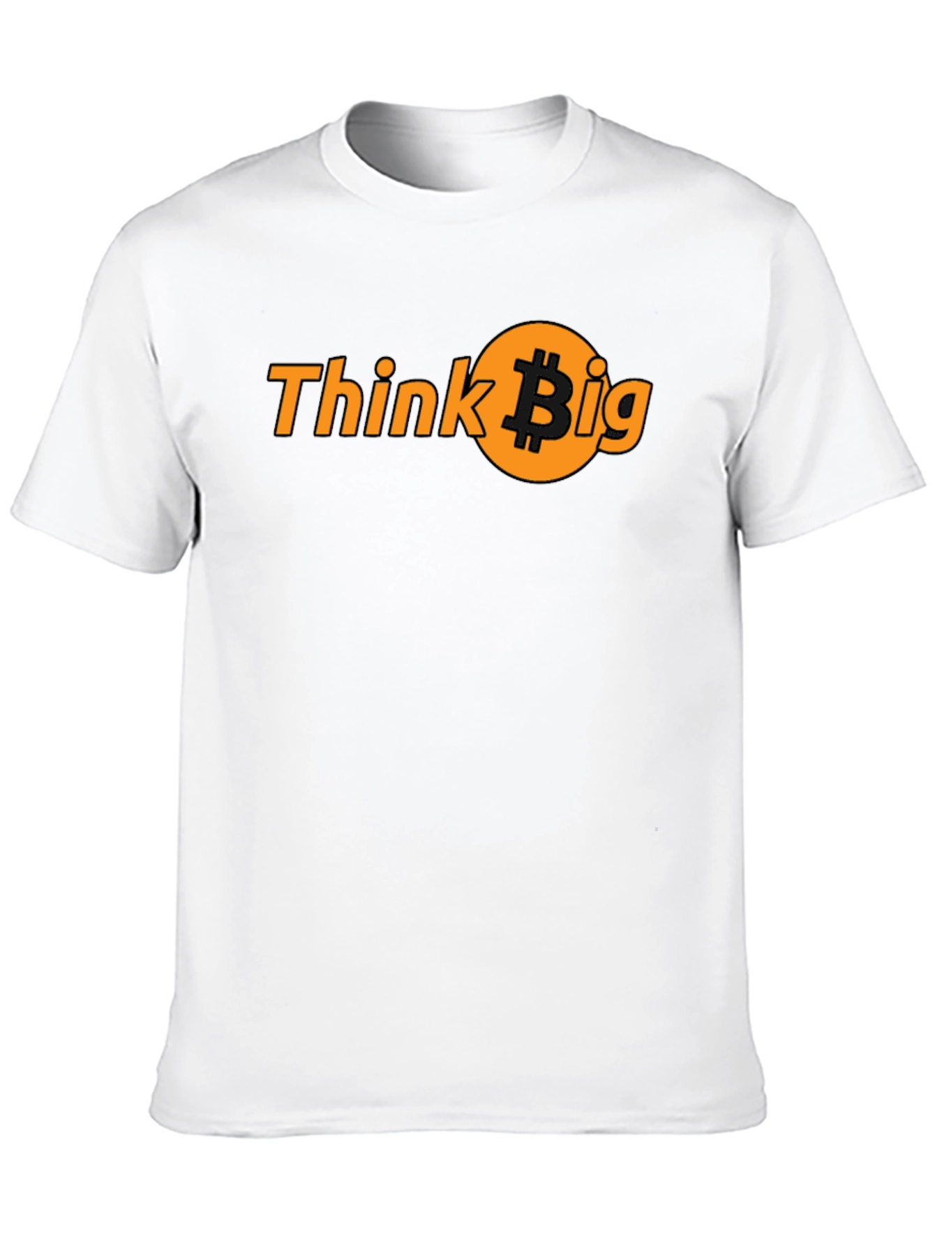 Think Big Bitcoin T-Shirt - Crypto Investor Tee