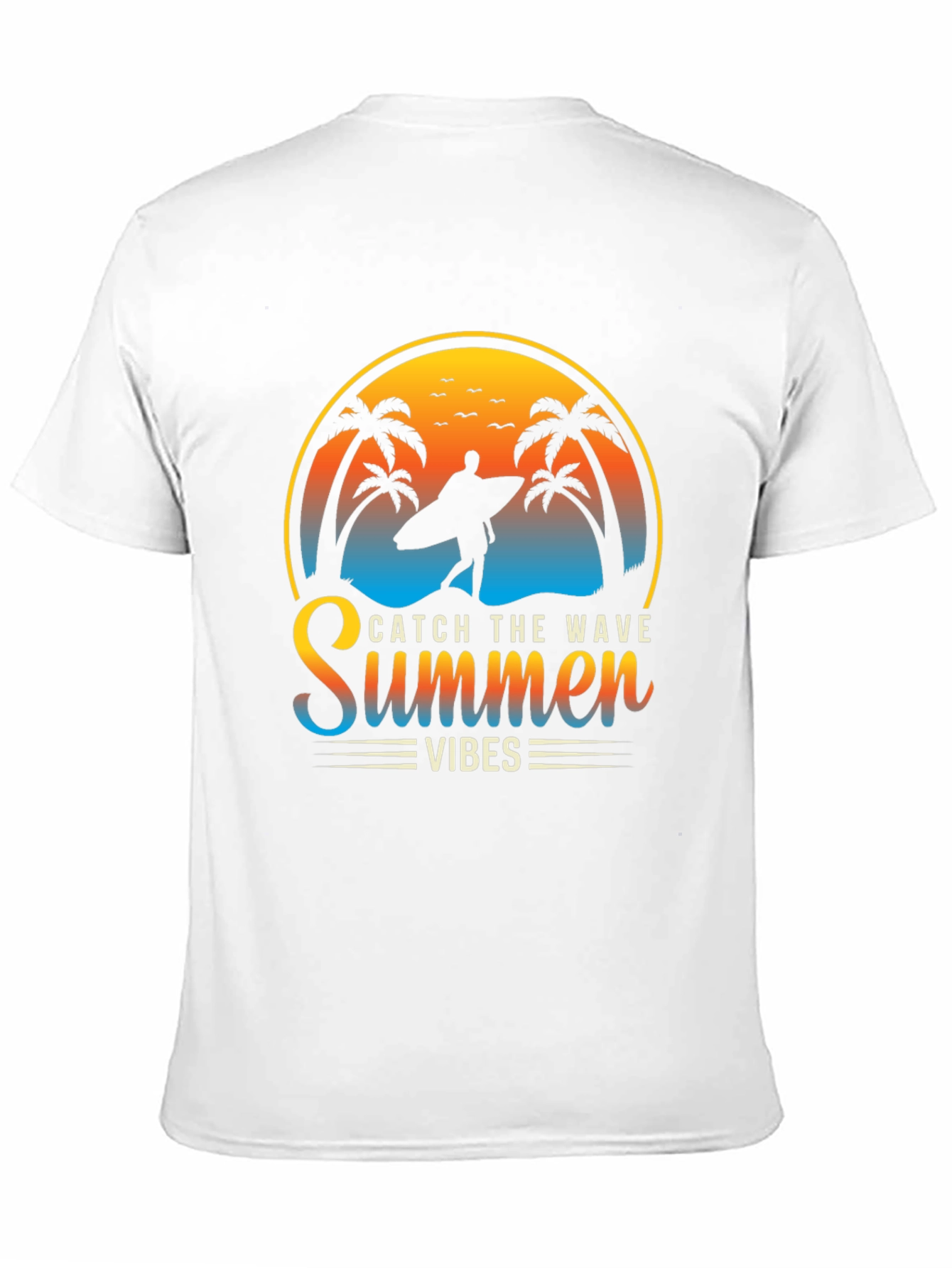 Summer Vibes Graphic Tee - Catch the Wave