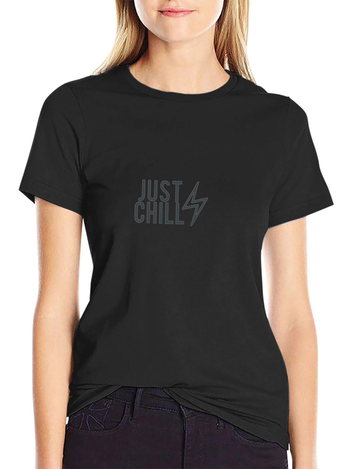 Just Chill Graphic Tee - Stylish Comfort
