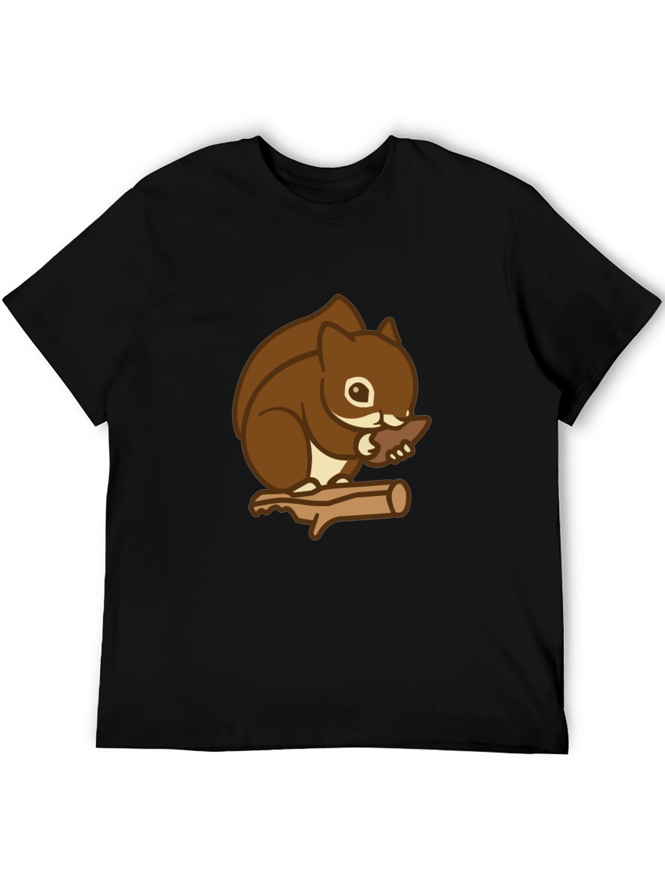 Squirrel on Branch Graphic Tee