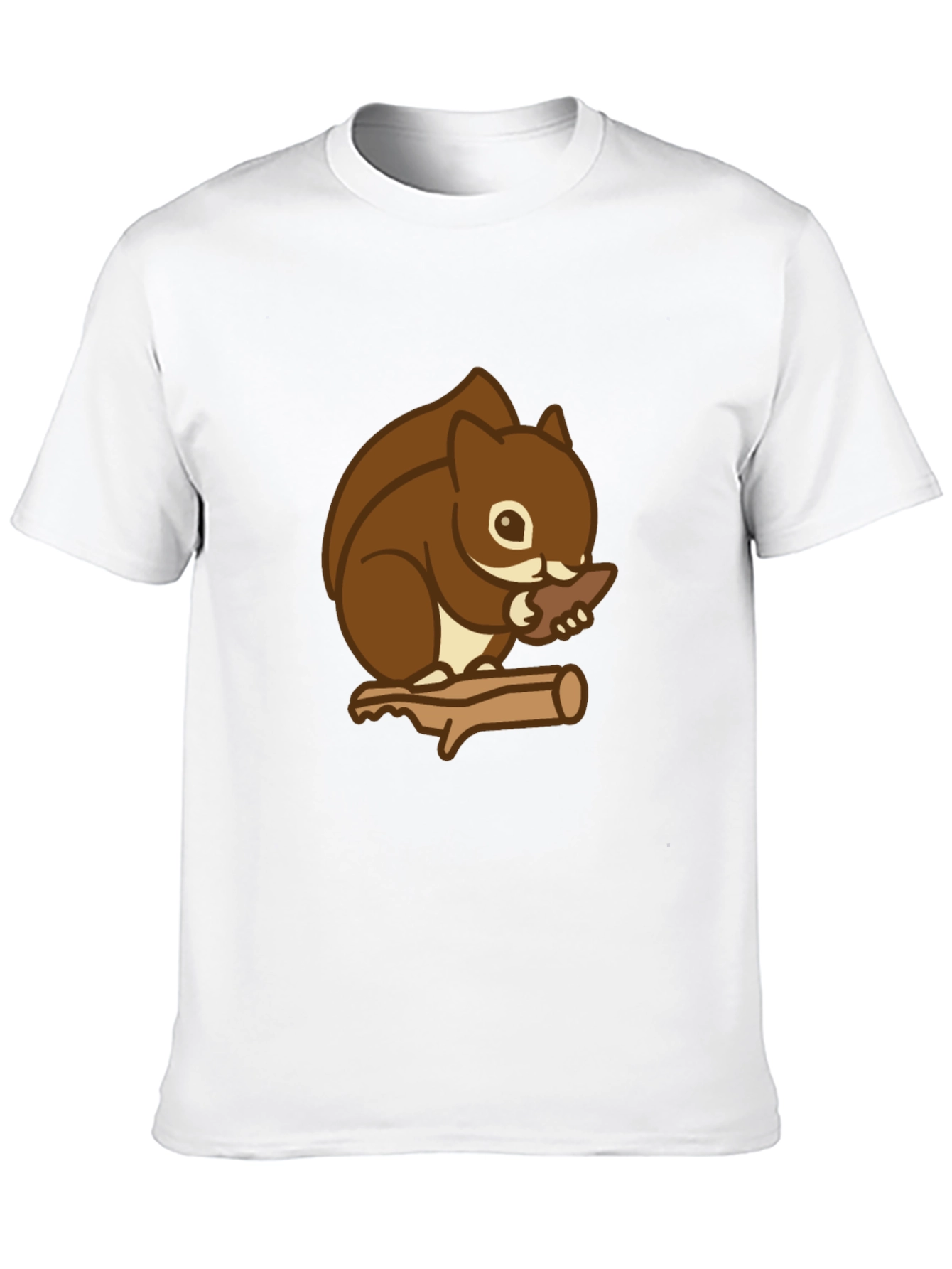 Squirrel on Branch Graphic Tee