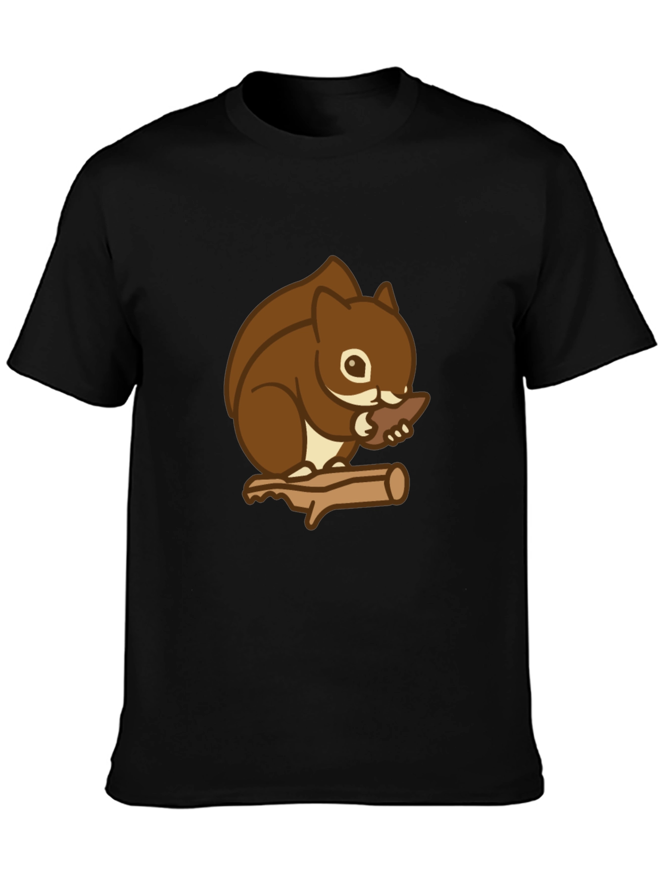 Squirrel on Branch Graphic Tee