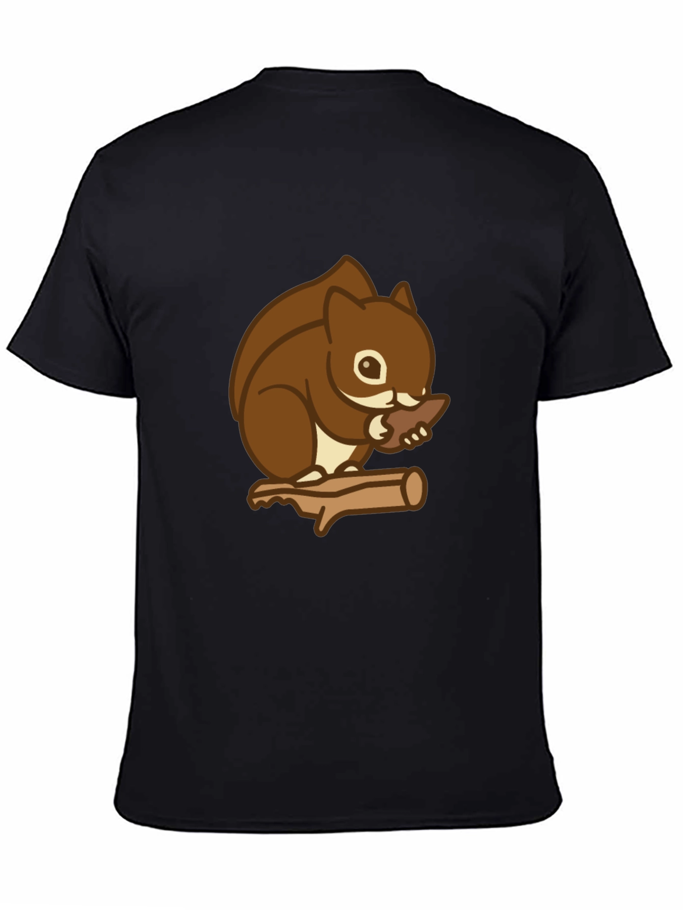 Squirrel on Branch Graphic Tee