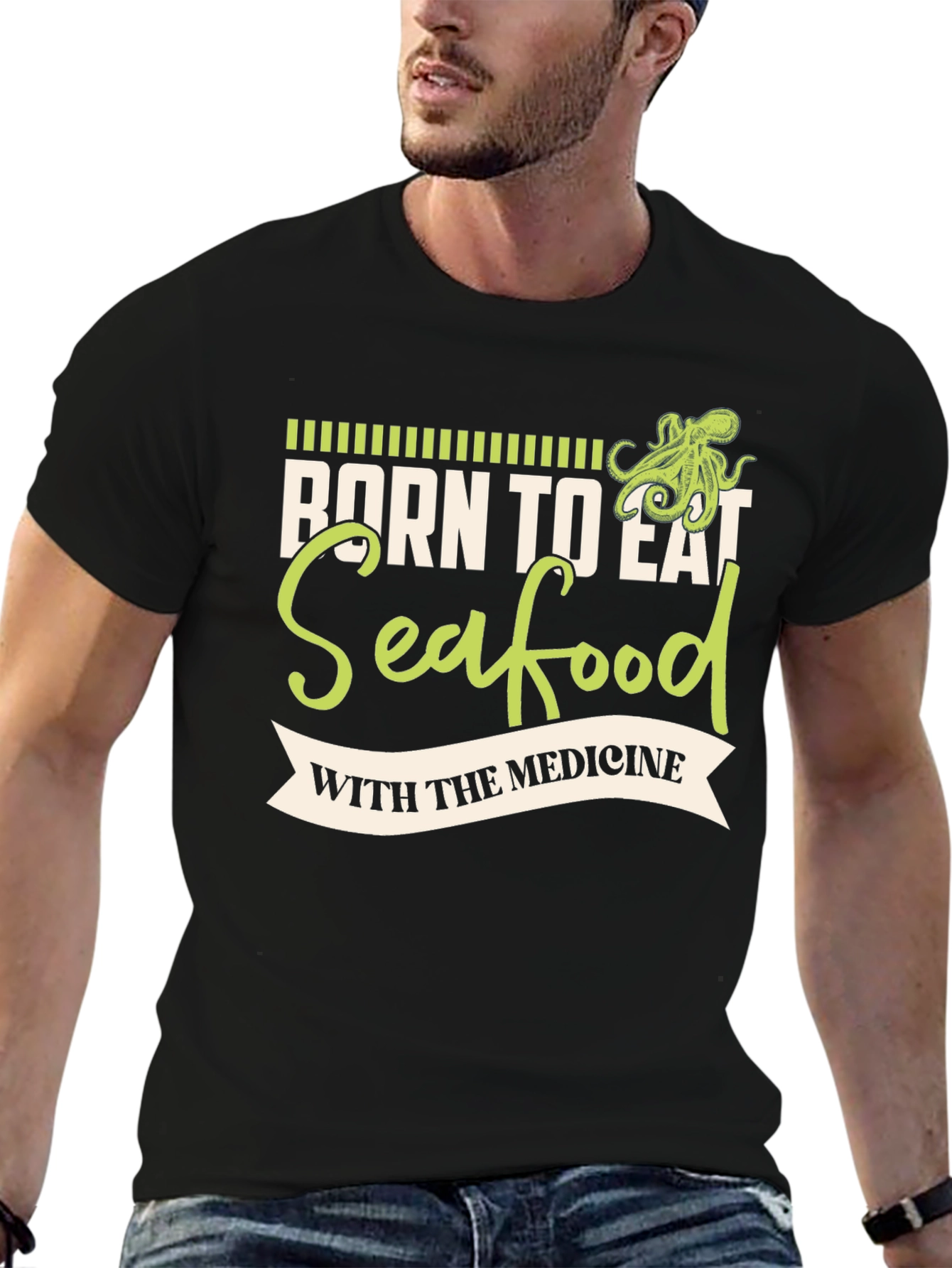 Born to Eat Seafood T-Shirt