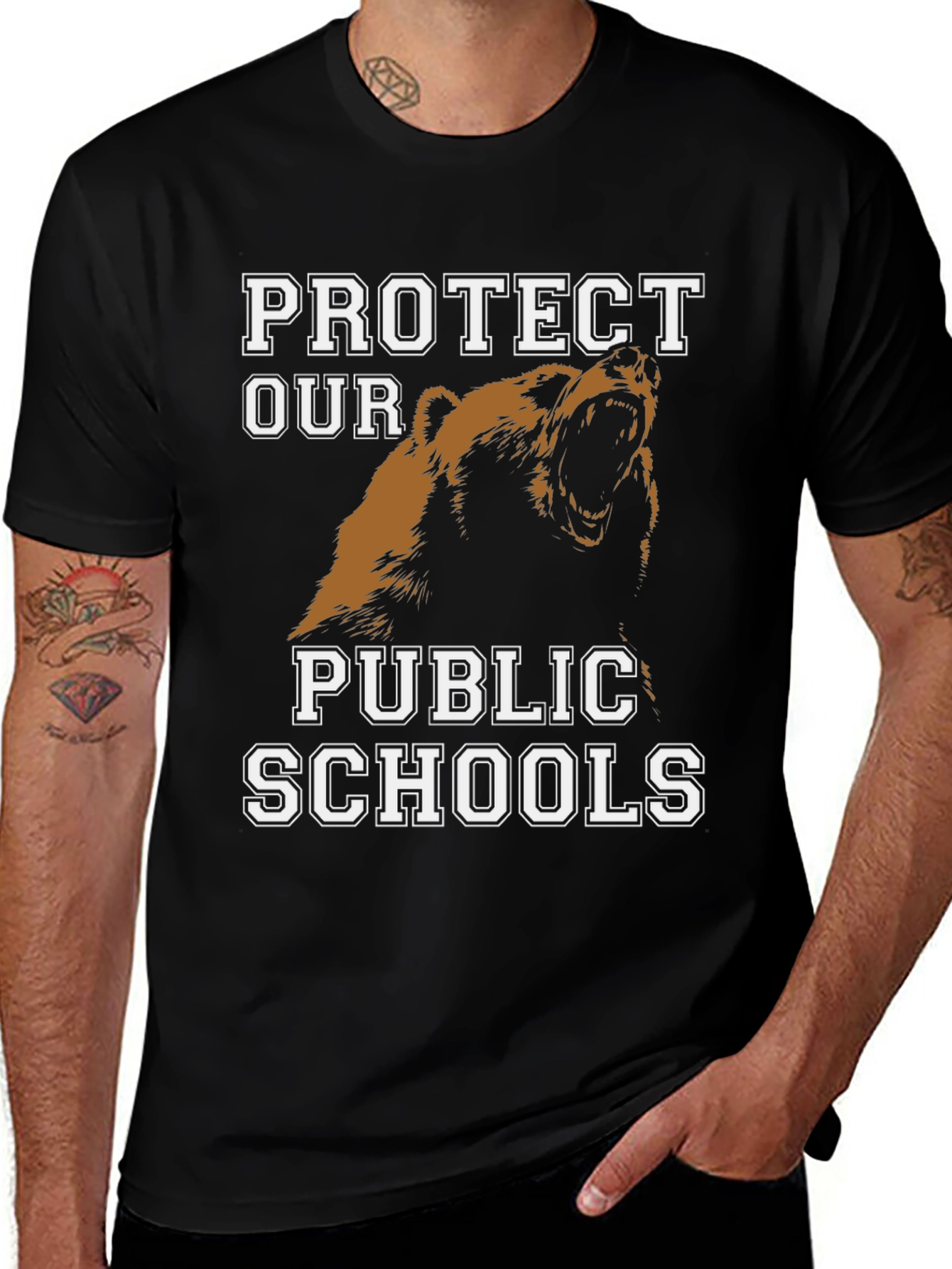 Protect Our Public Schools Graphic Tee