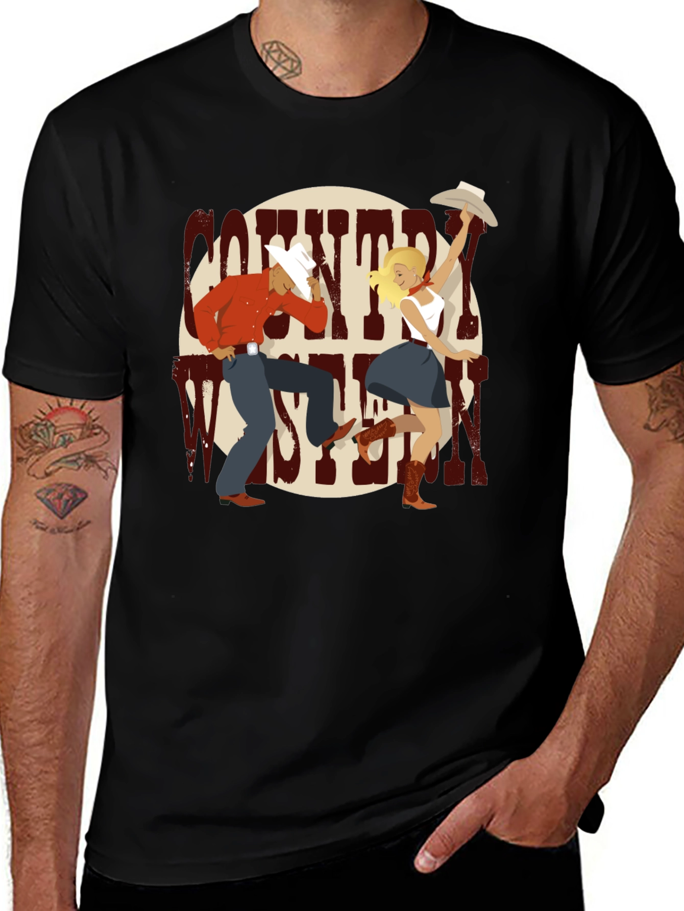 Country Western Dance T-Shirt
