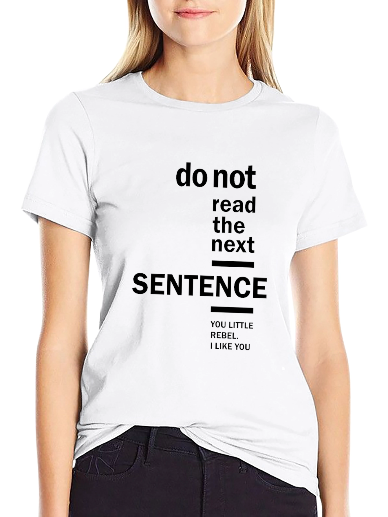 Rebel T-Shirt: Funny Sarcastic Graphic Tee