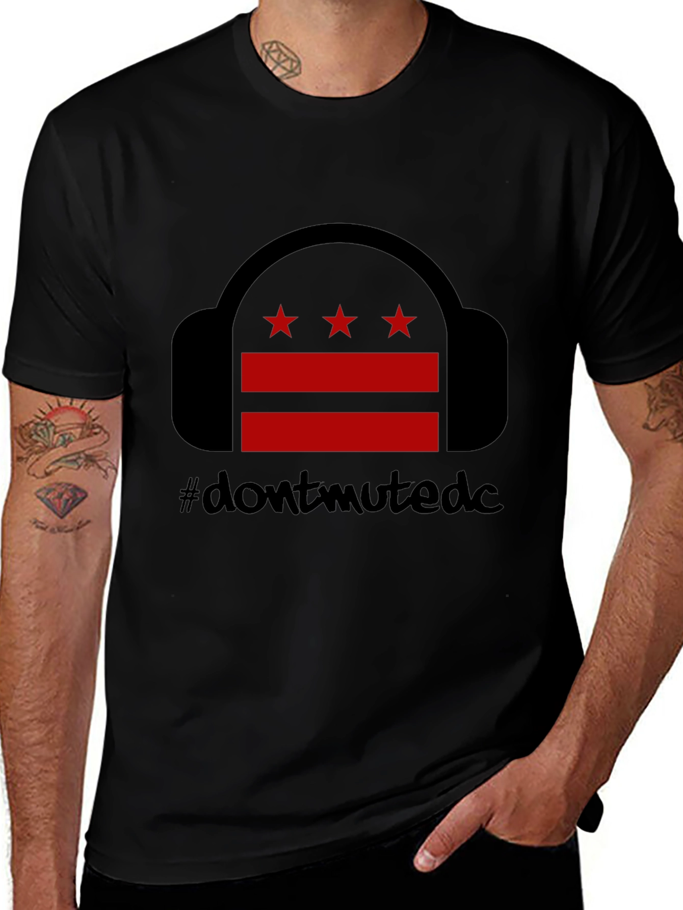 Dont Mute DC T-Shirt - Music & Culture Tee