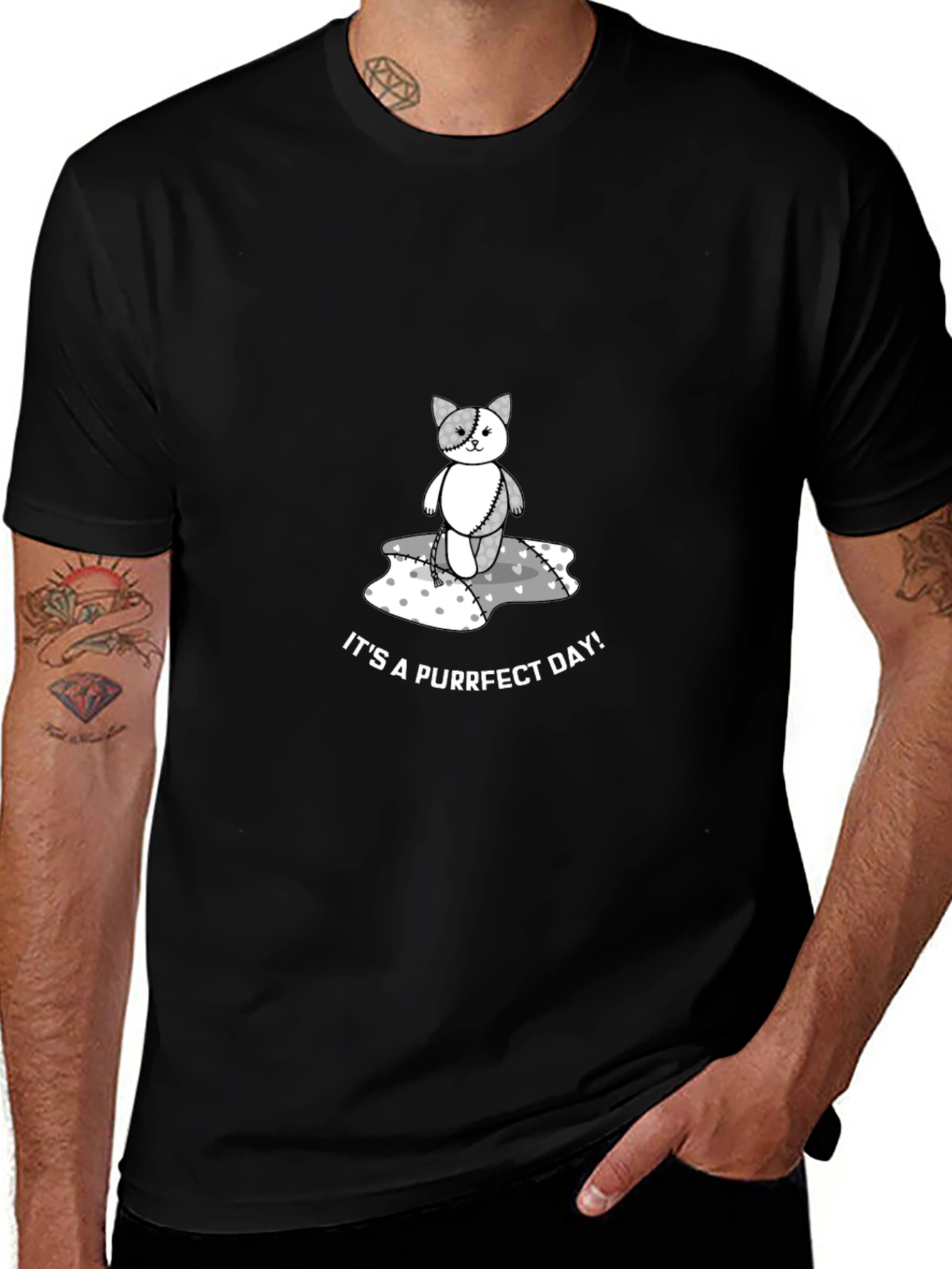 Purrfect Day Cat T-Shirt
