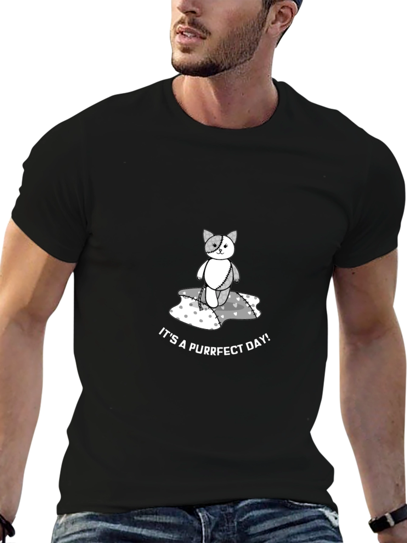Purrfect Day Cat T-Shirt
