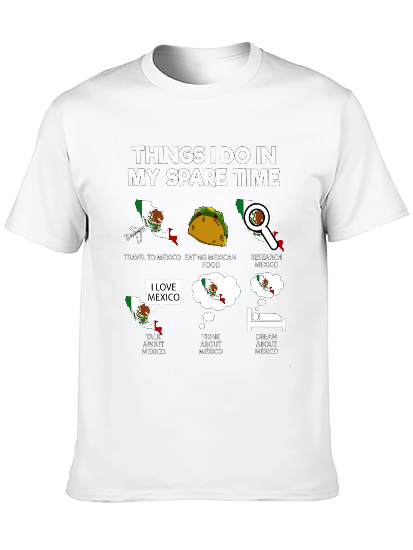 Funny Mexico Lover T-Shirt