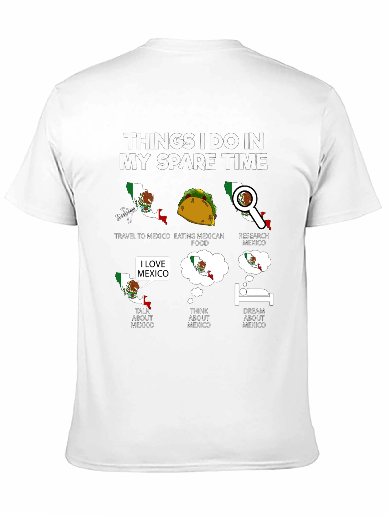 Funny Mexico Lover T-Shirt