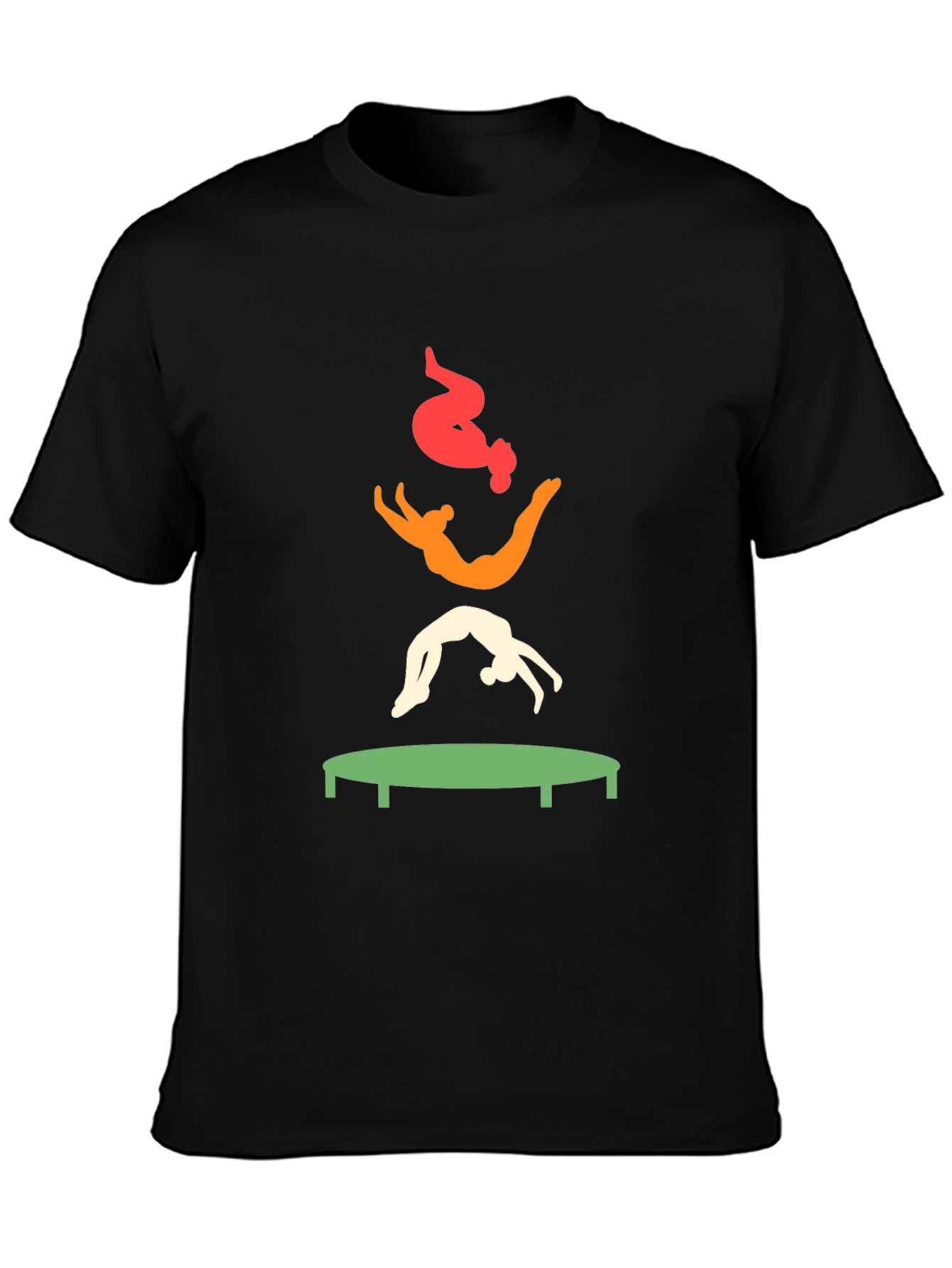 Gymnast Trampoline Graphic Tee