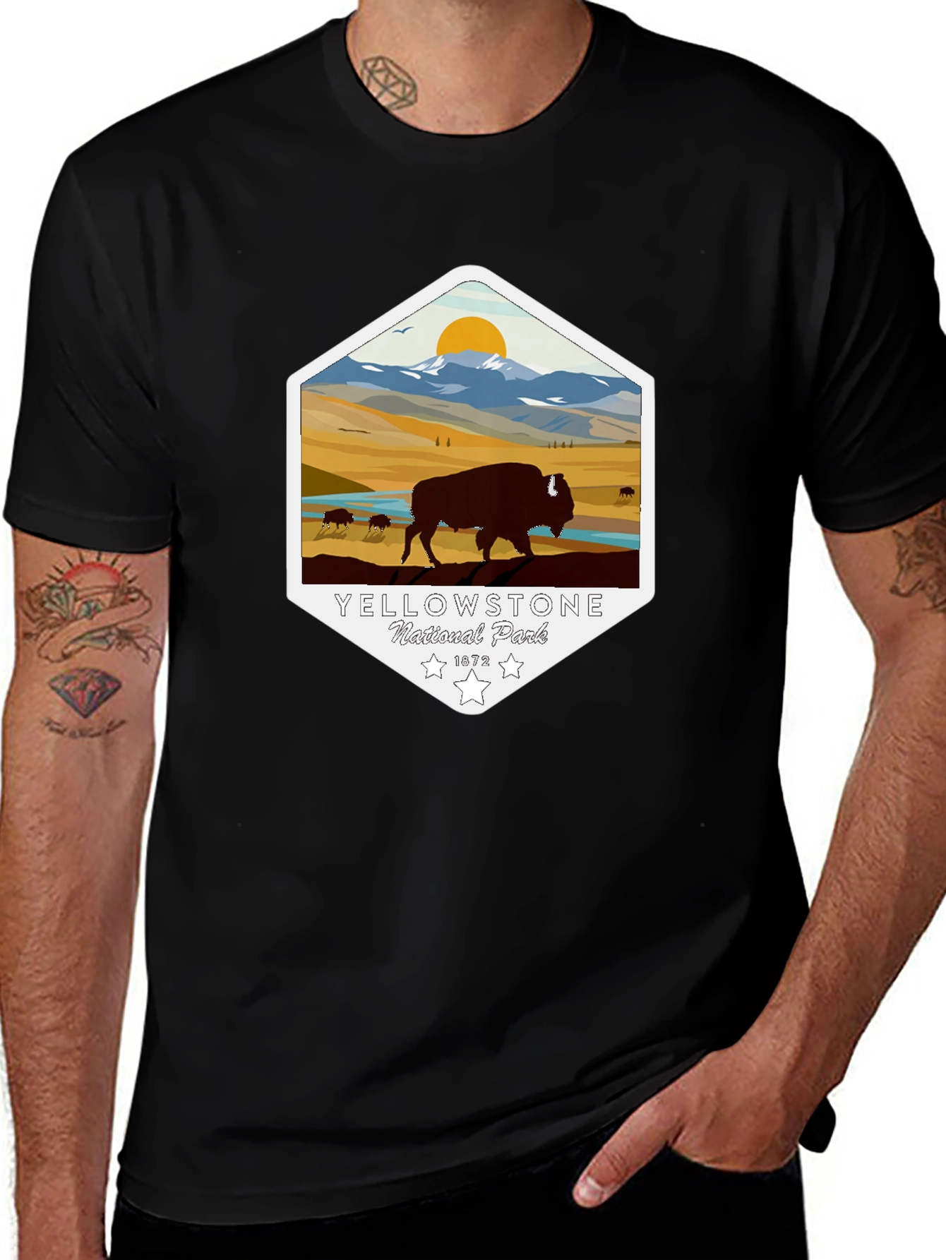 Yellowstone National Park Graphic Tee