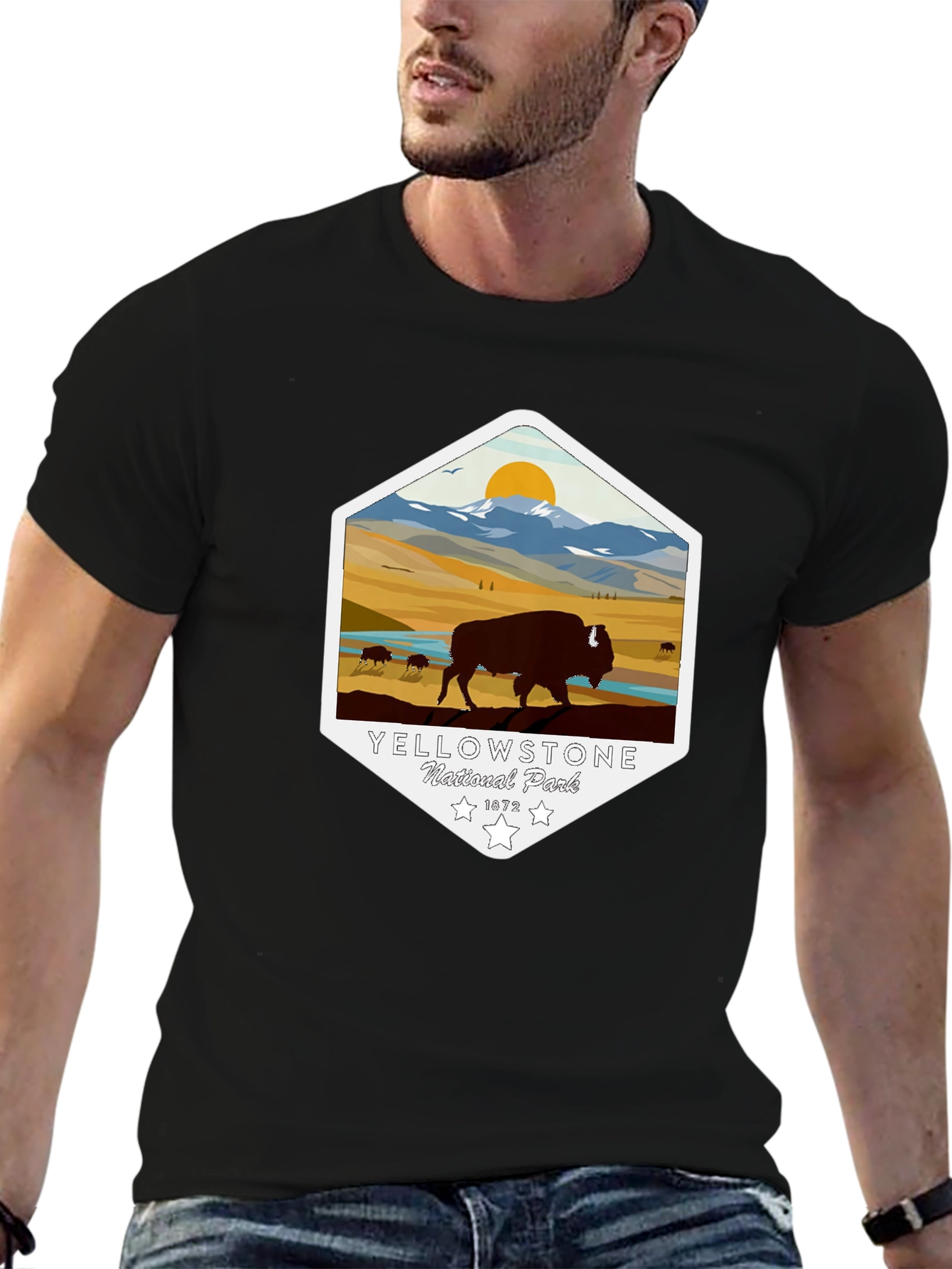 Yellowstone National Park Graphic Tee