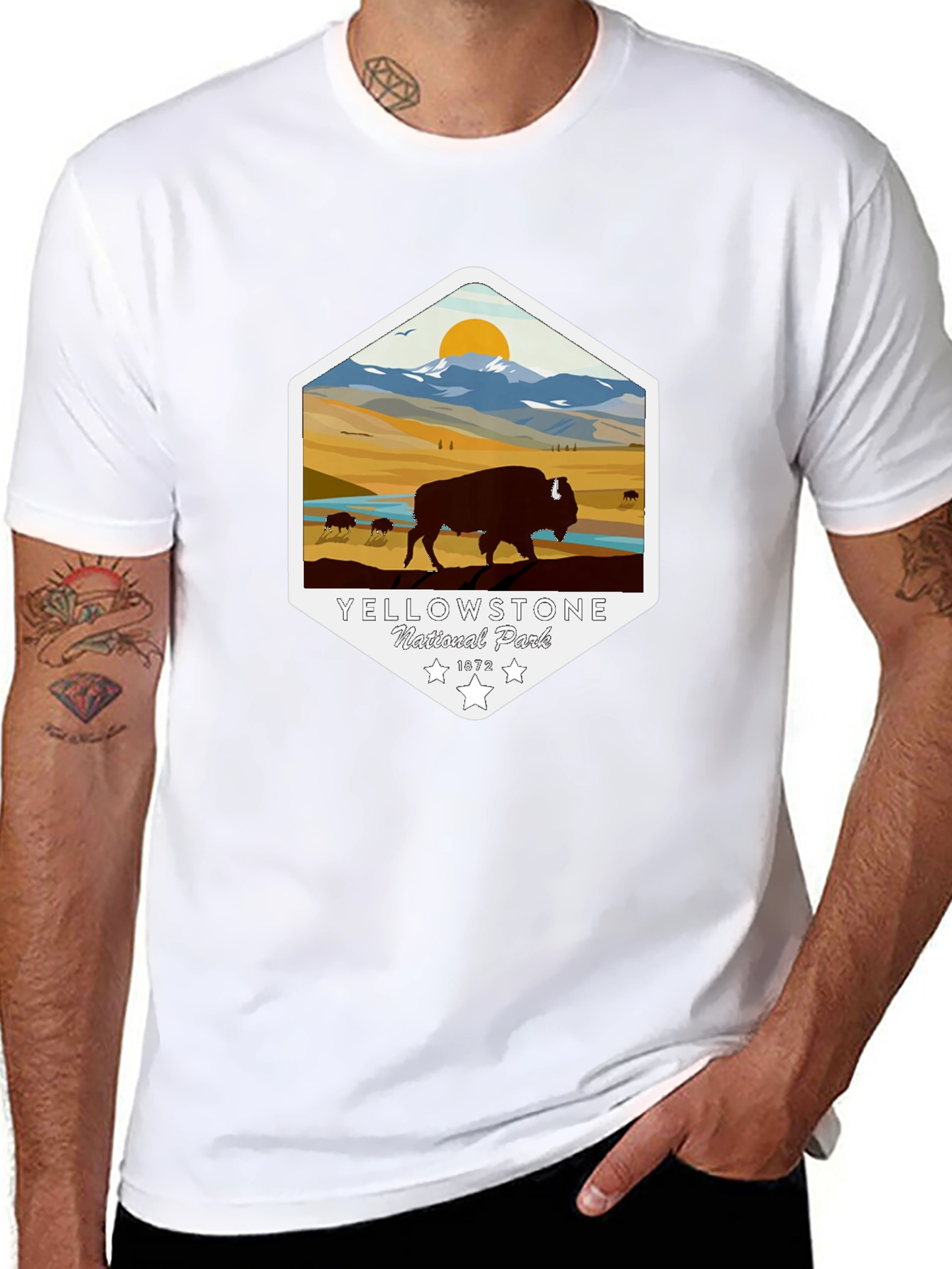Yellowstone National Park Graphic Tee