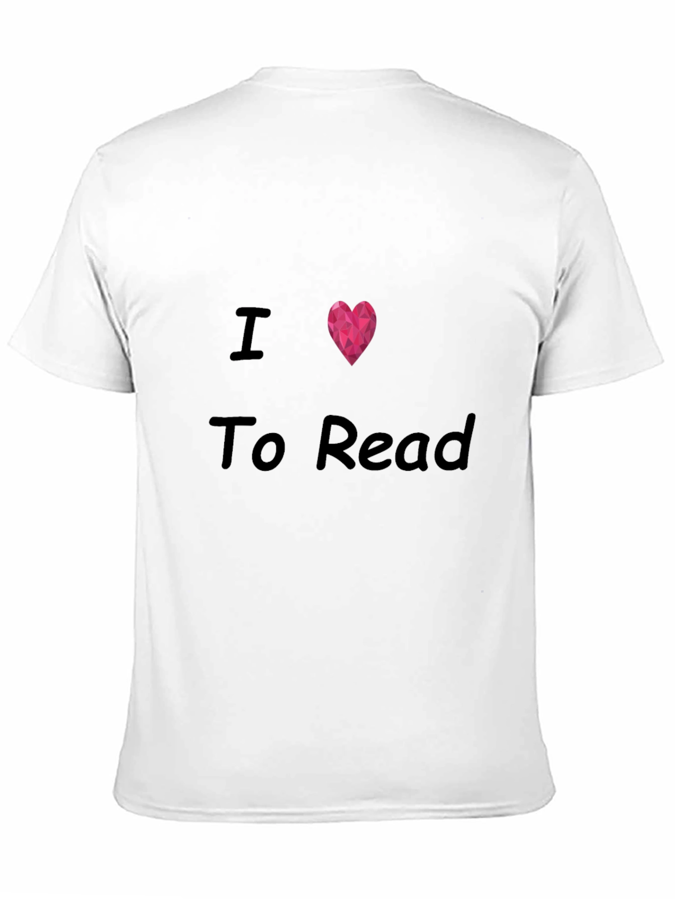 I Heart to Read Black T-Shirt