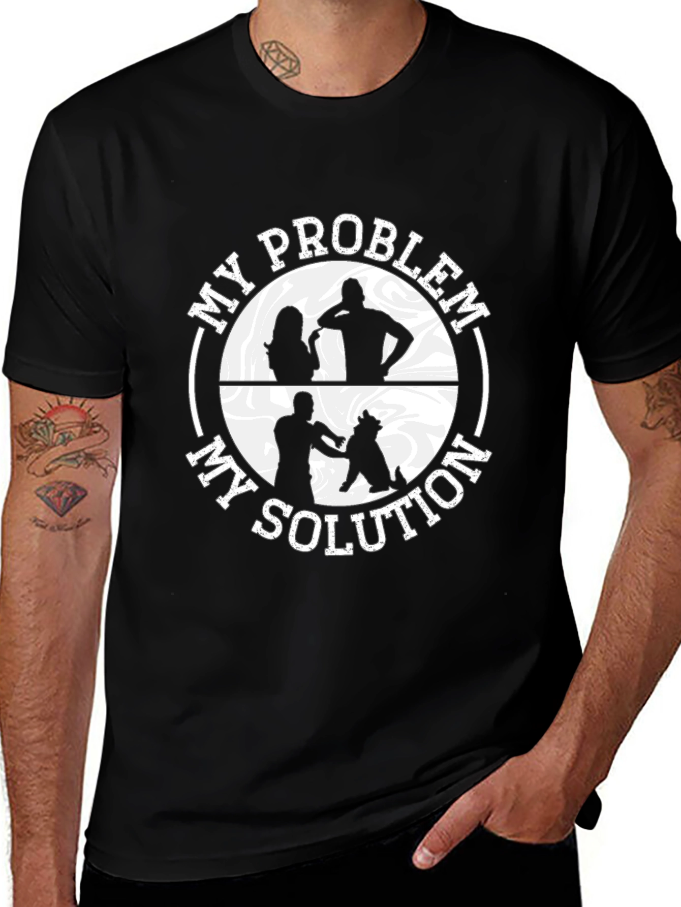 My Problem My Solution Graphic Tee